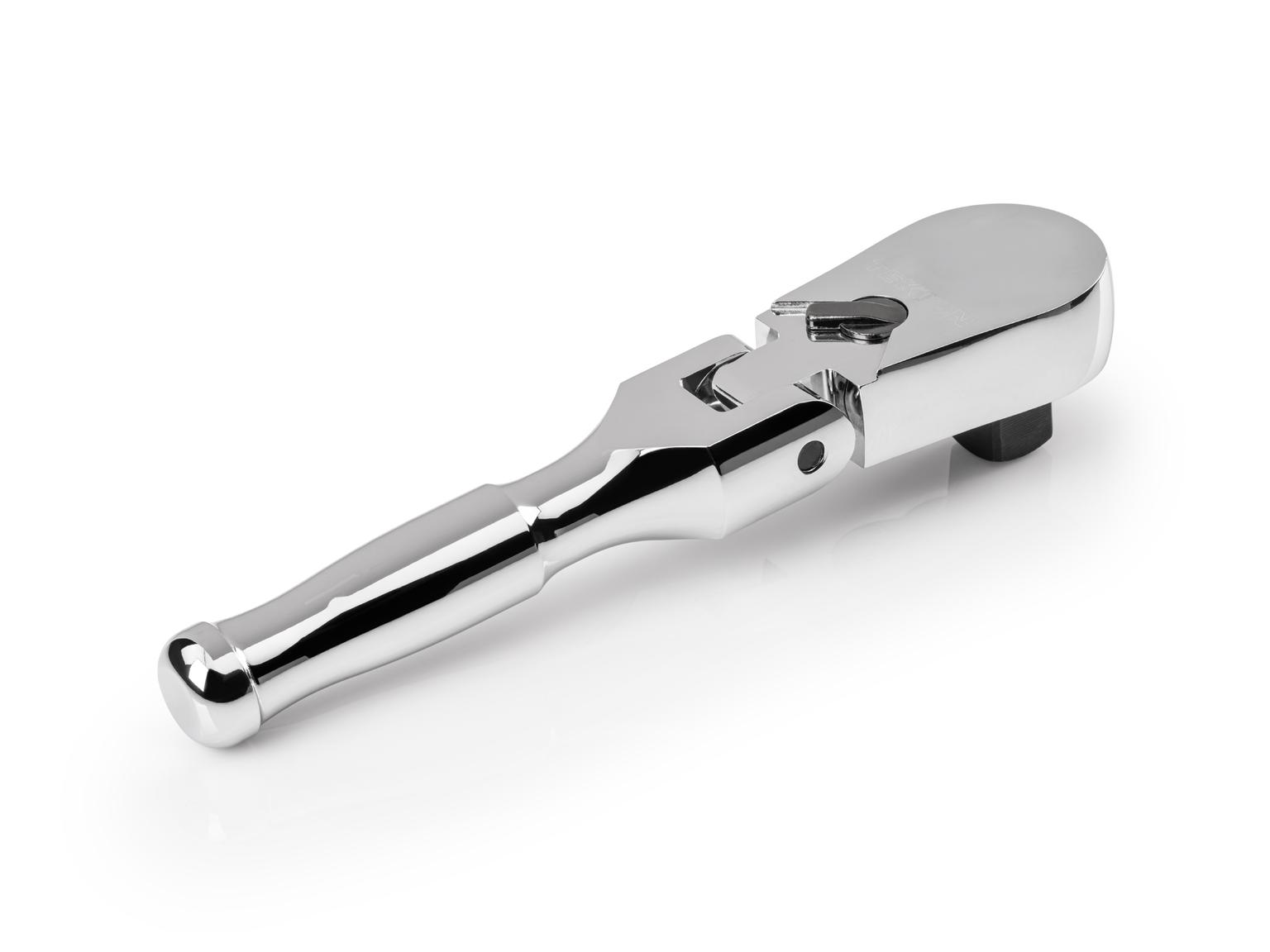 Back angle view of Tekton 6 inch ratchet. Item #SRH26206