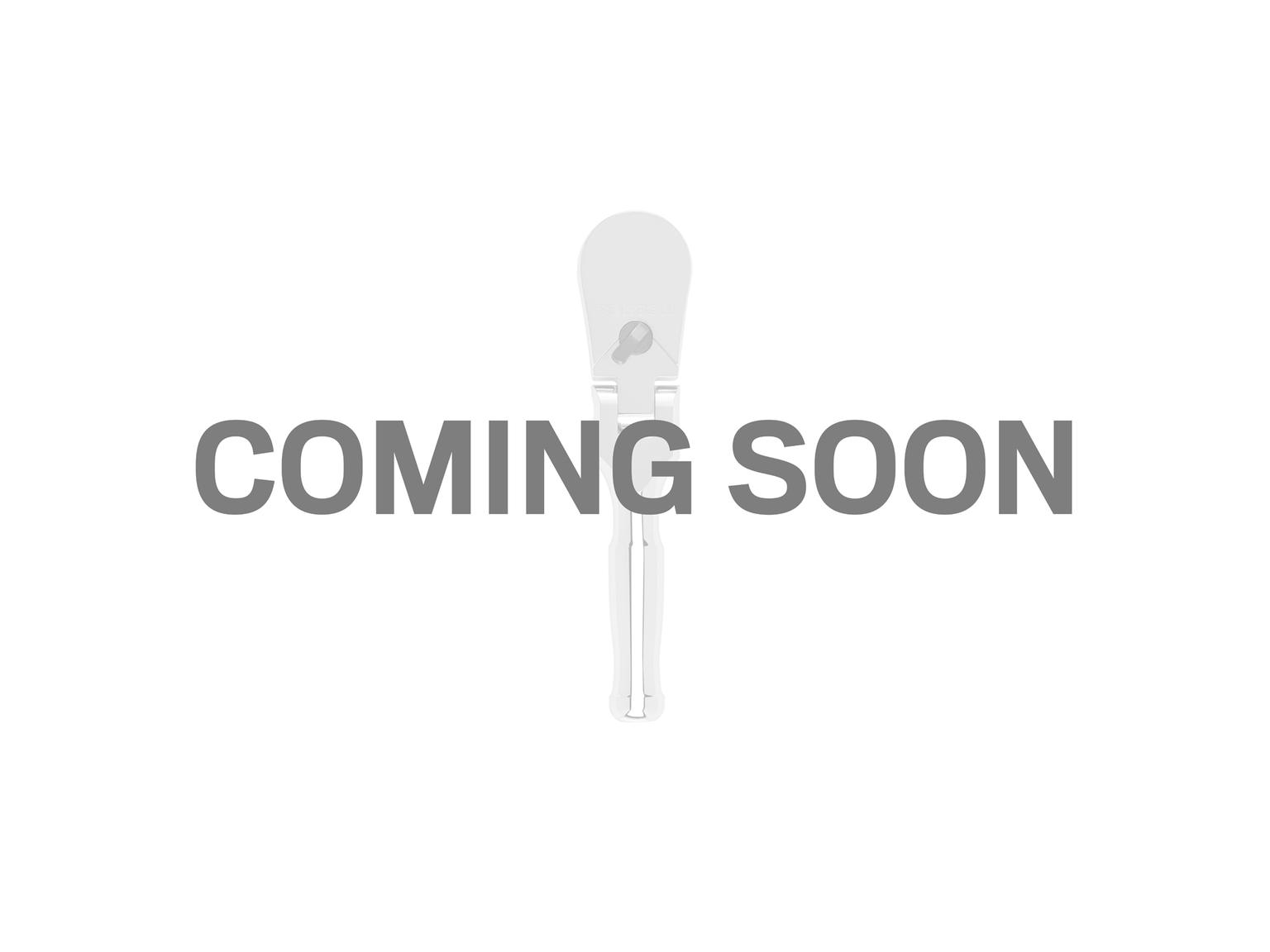 TEKTON 1/2 Inch Drive x 6 Inch Flex Head Non-Quick-Release Stubby Ratchet