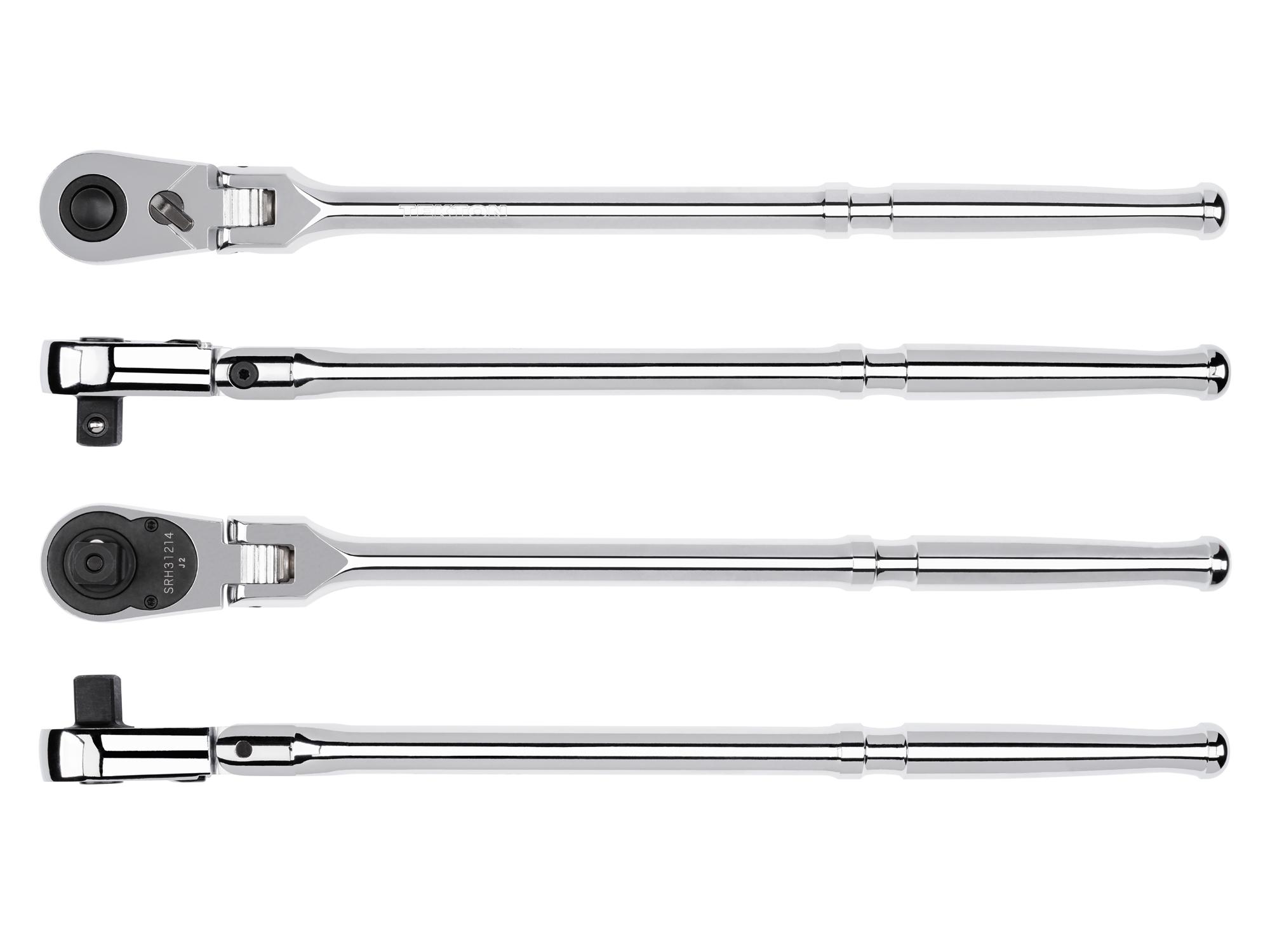 Side view of Tekton 14 inch ratchet. Item #SRH31214