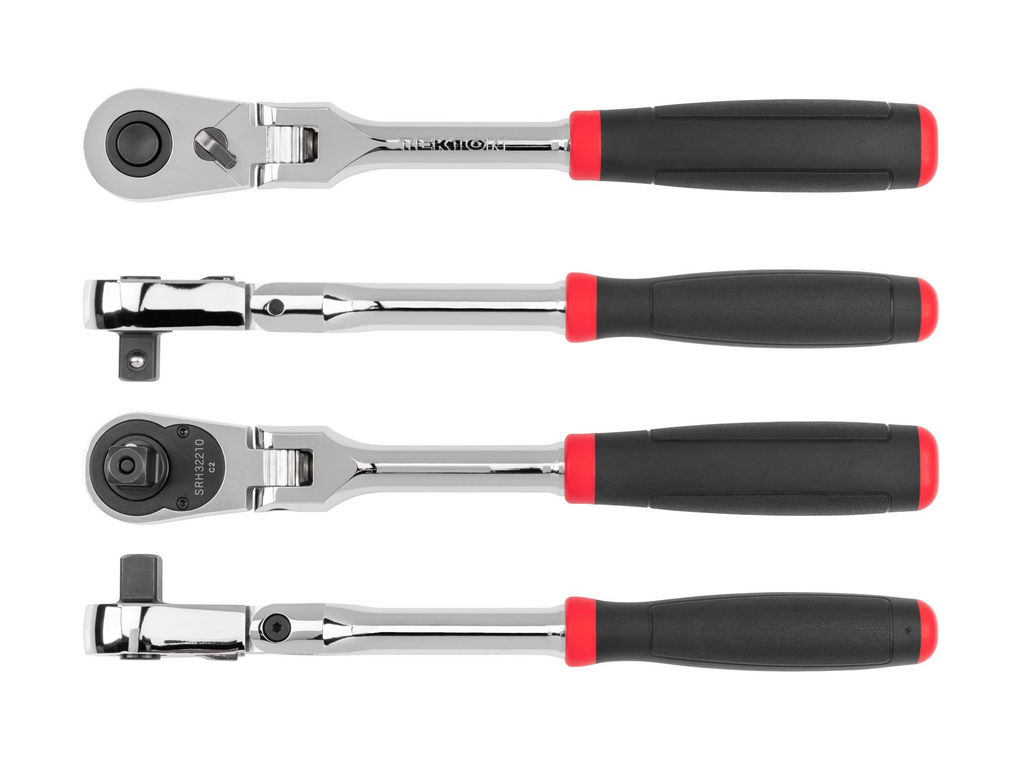 Side view of Tekton 10 1/2 inch ratchet. Item #SRH32210