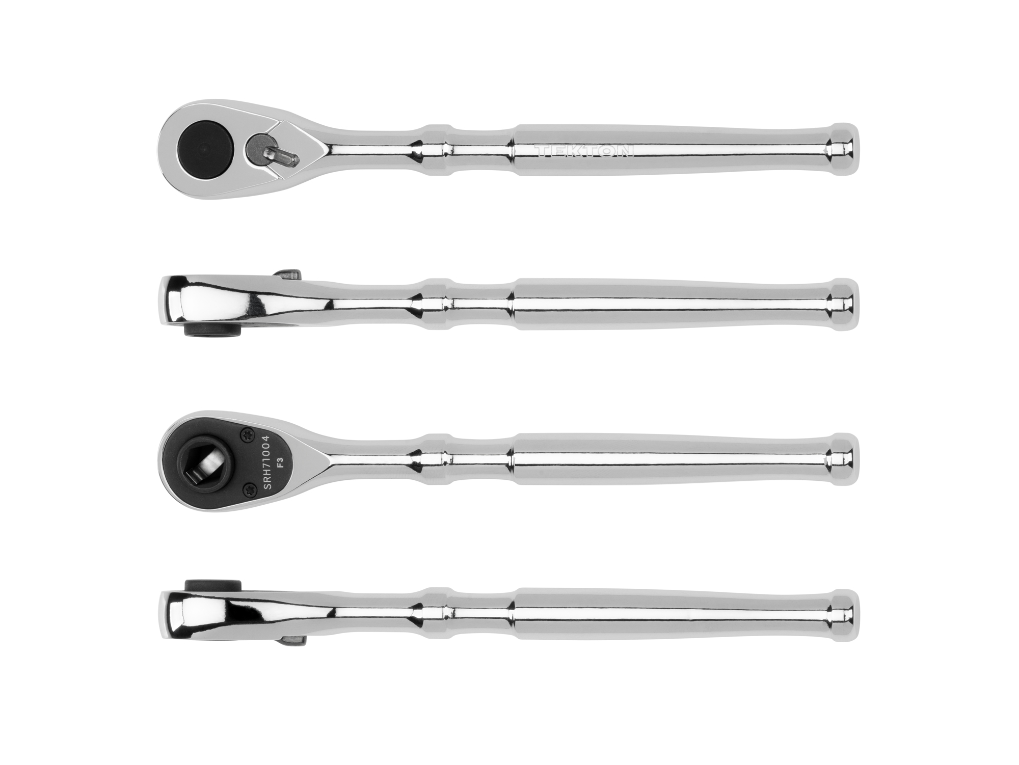 TEKTON 1/4 Inch Drive x 4-1/2 Inch Bit Ratchet