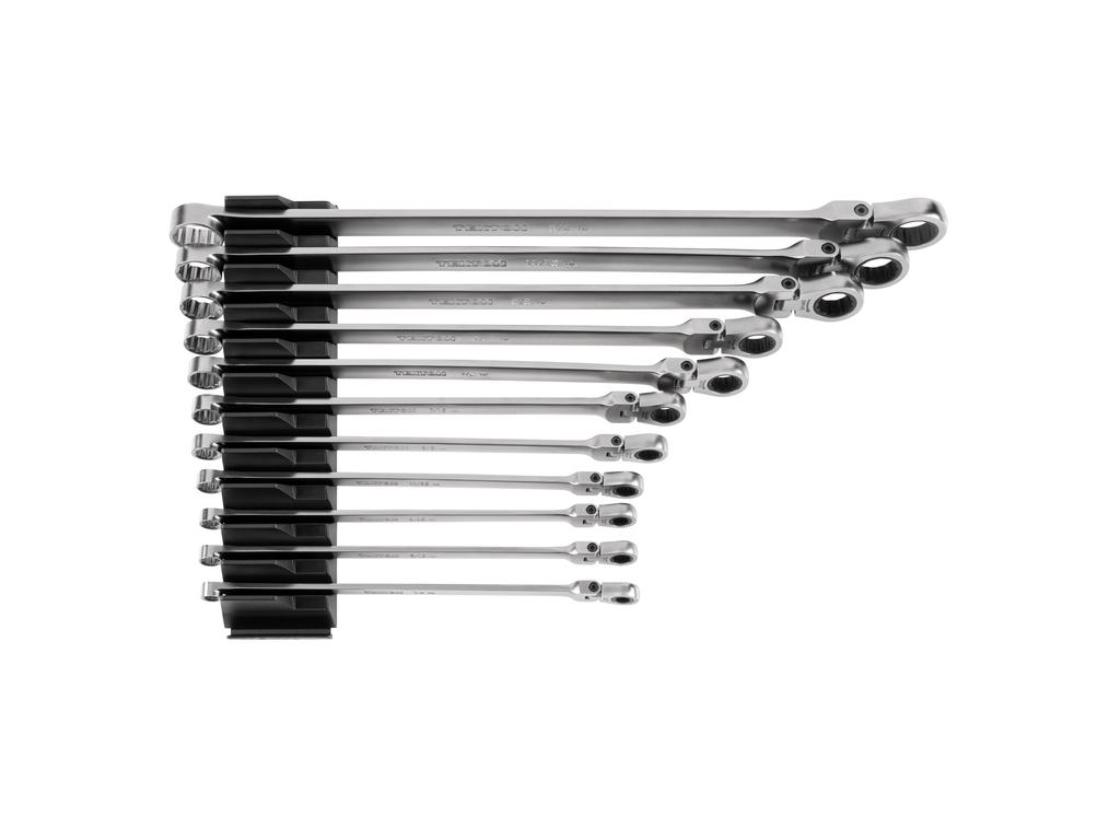 Box End Renhc Fixed/Flex Head 12-Point Ratcheting Box End Wrenches | TEKTON