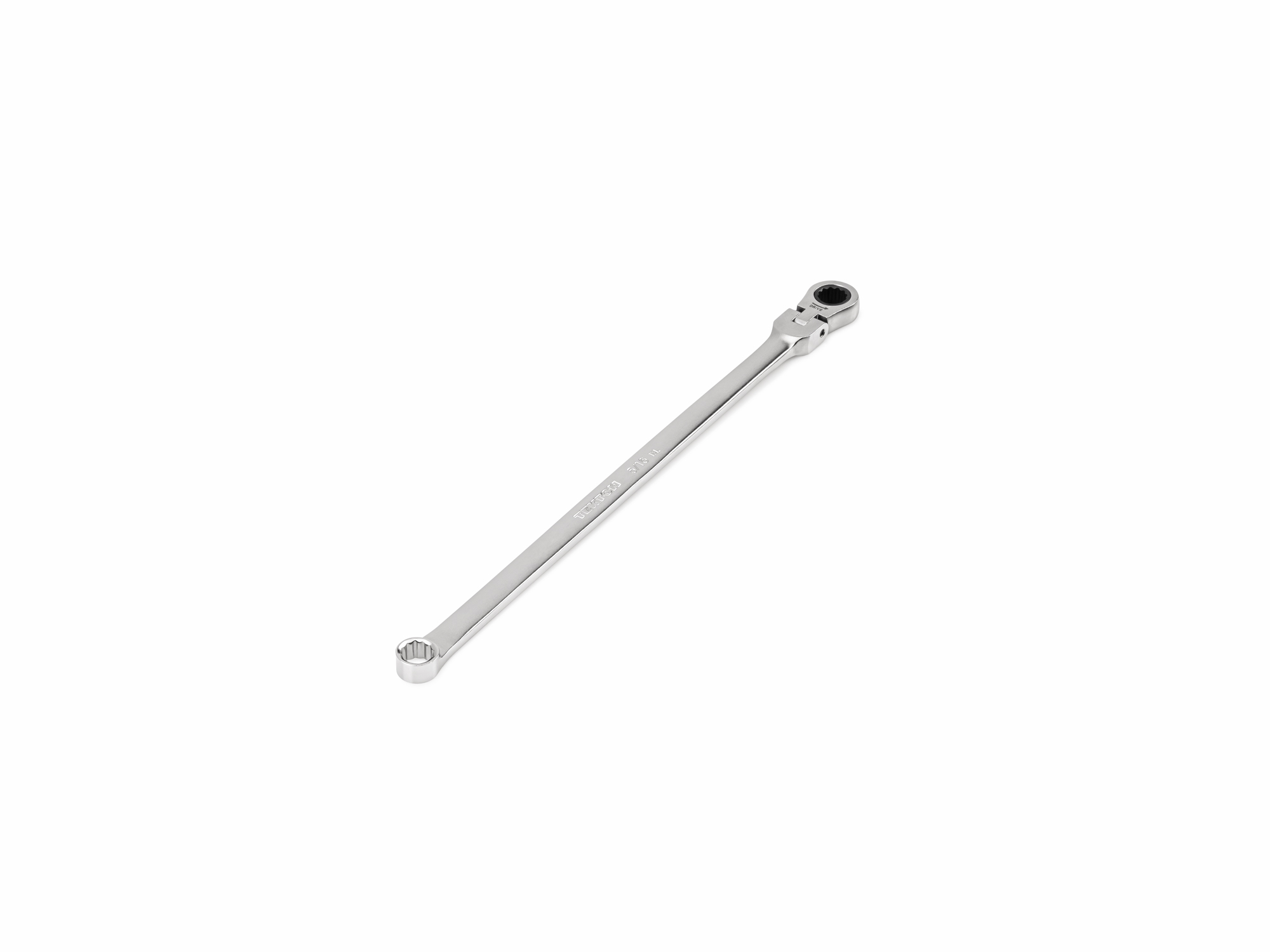 TEKTON 5/16 Inch Long Fixed/Flex Head 12-Point Ratcheting Box End Wrench