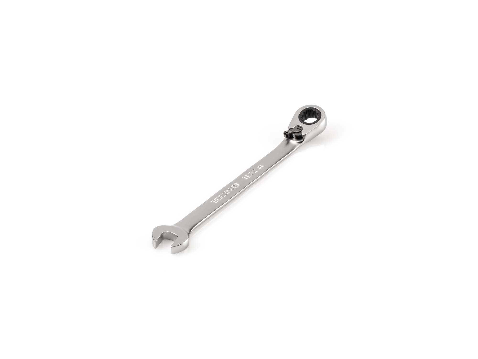 TEKTON 11/32 Inch Reversible 12-Point Ratcheting Combination Wrench