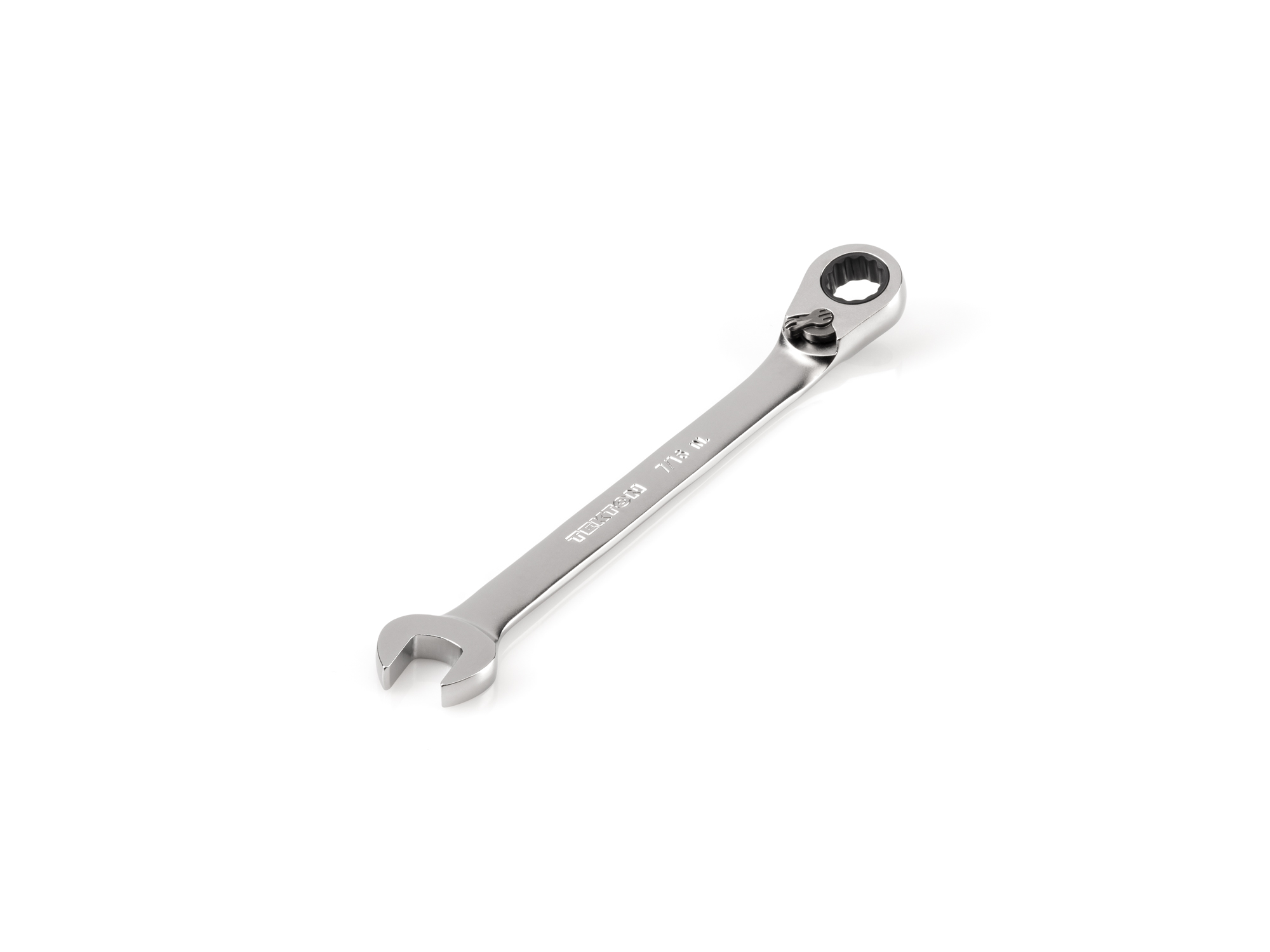 TEKTON 7/16 Inch Reversible 12-Point Ratcheting Combination Wrench