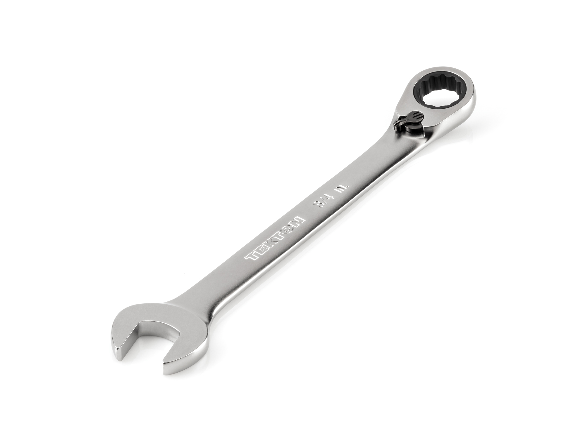 TEKTON 3/4 Inch Reversible 12-Point Ratcheting Combination Wrench