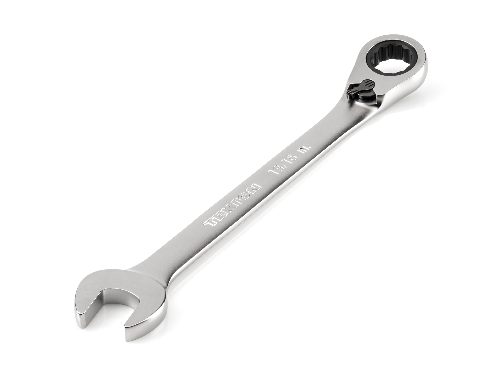 TEKTON 13/16 Inch Reversible 12-Point Ratcheting Combination Wrench