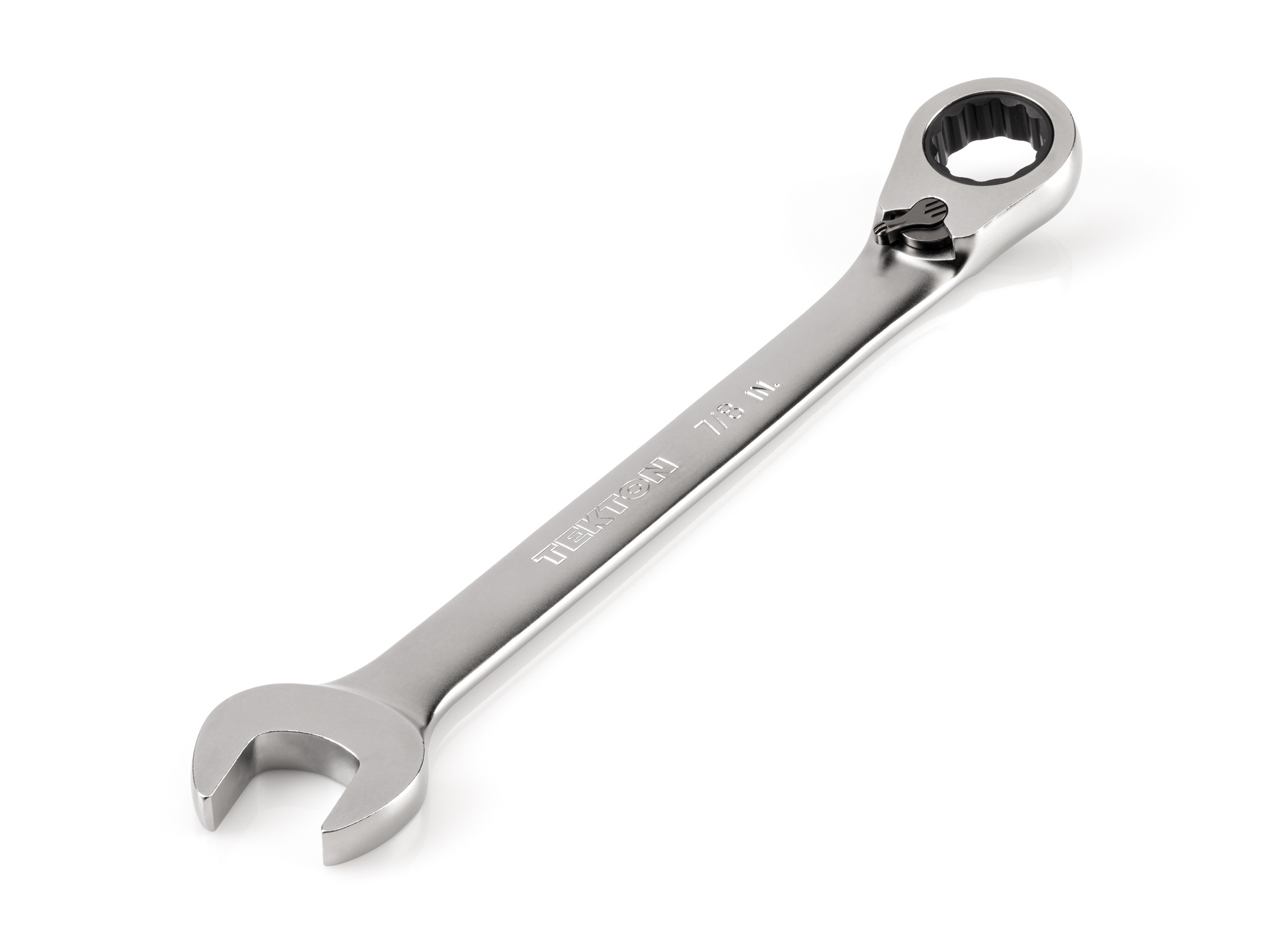 TEKTON 7/8 Inch Reversible 12-Point Ratcheting Combination Wrench