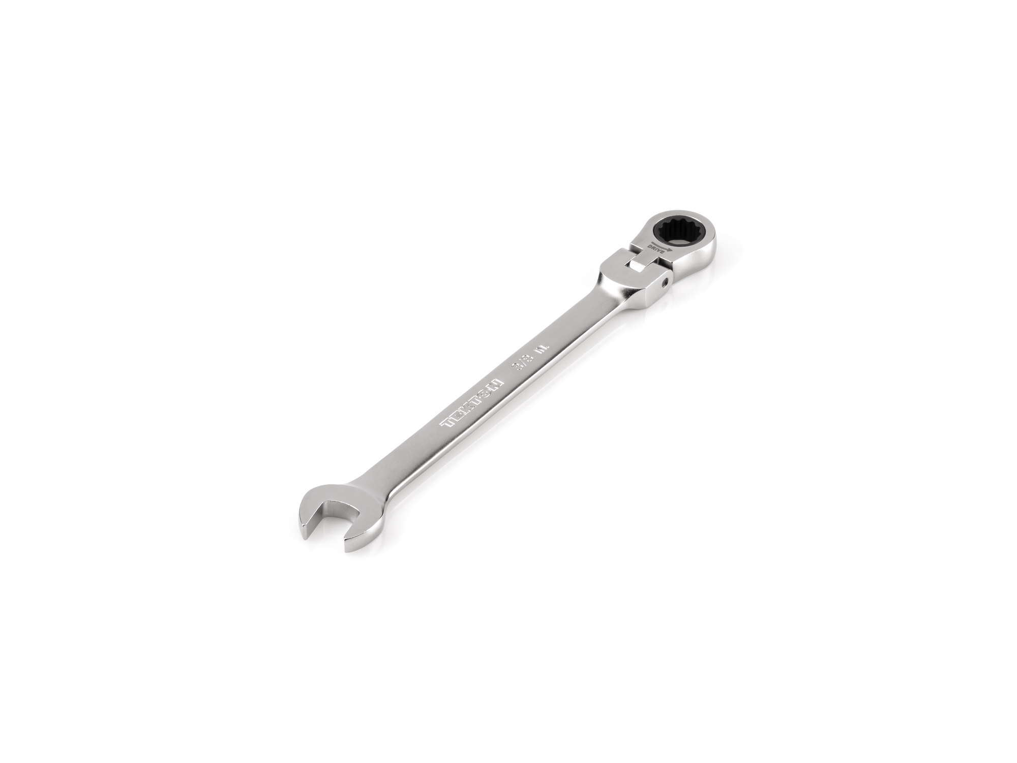 TEKTON 3/8 Inch Flex Head 12-Point Ratcheting Combination Wrench