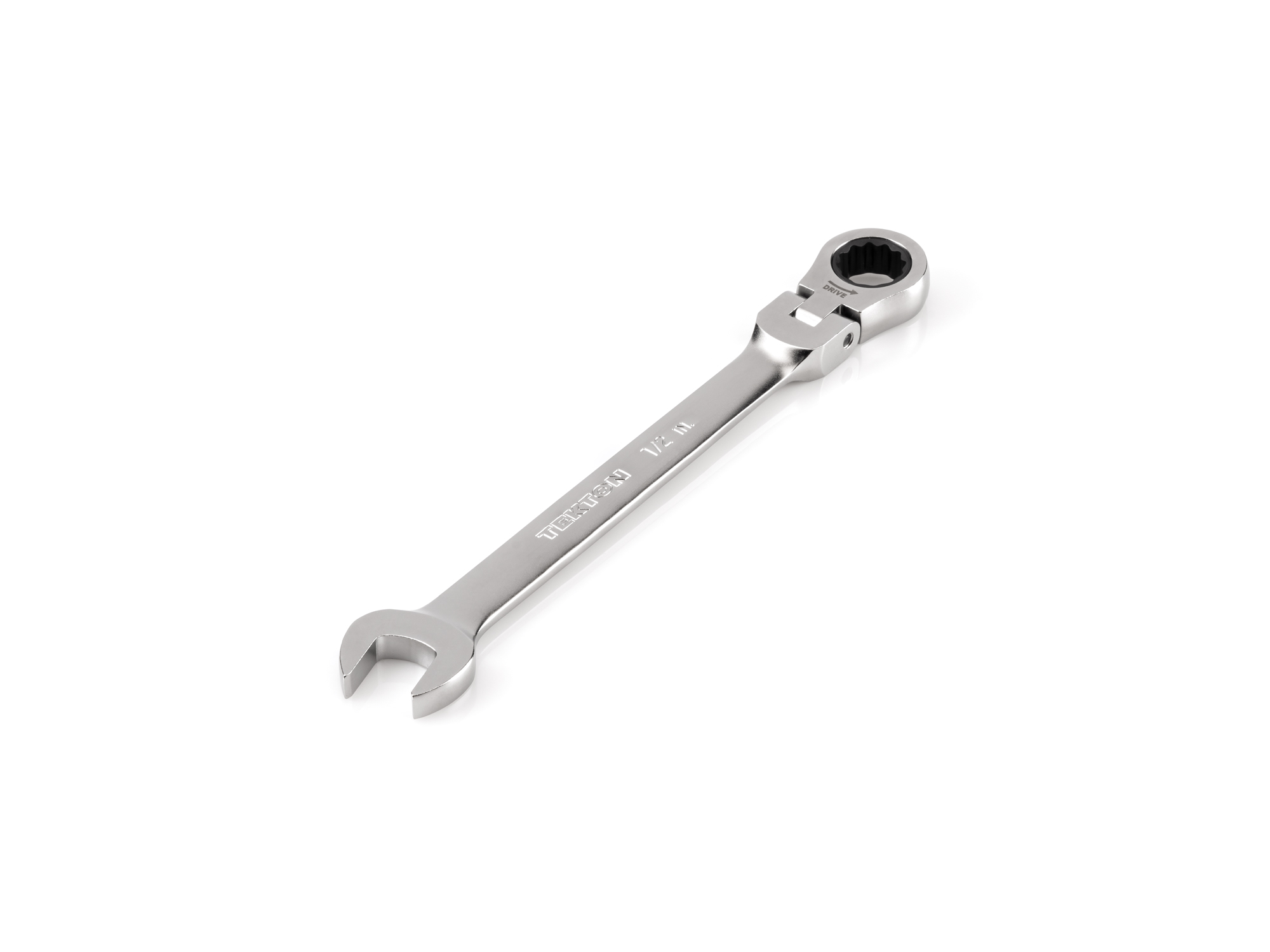 TEKTON 1/2 Inch Flex Head 12-Point Ratcheting Combination Wrench