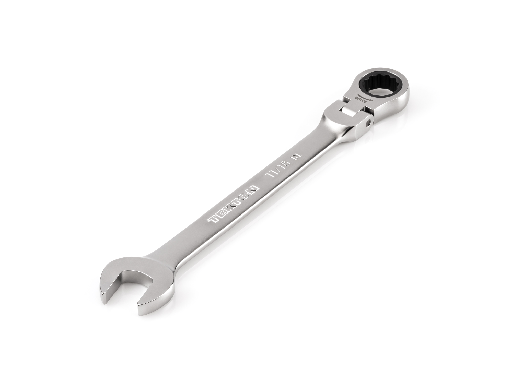 Flex Head 12-Point Ratcheting Combination Wrenches