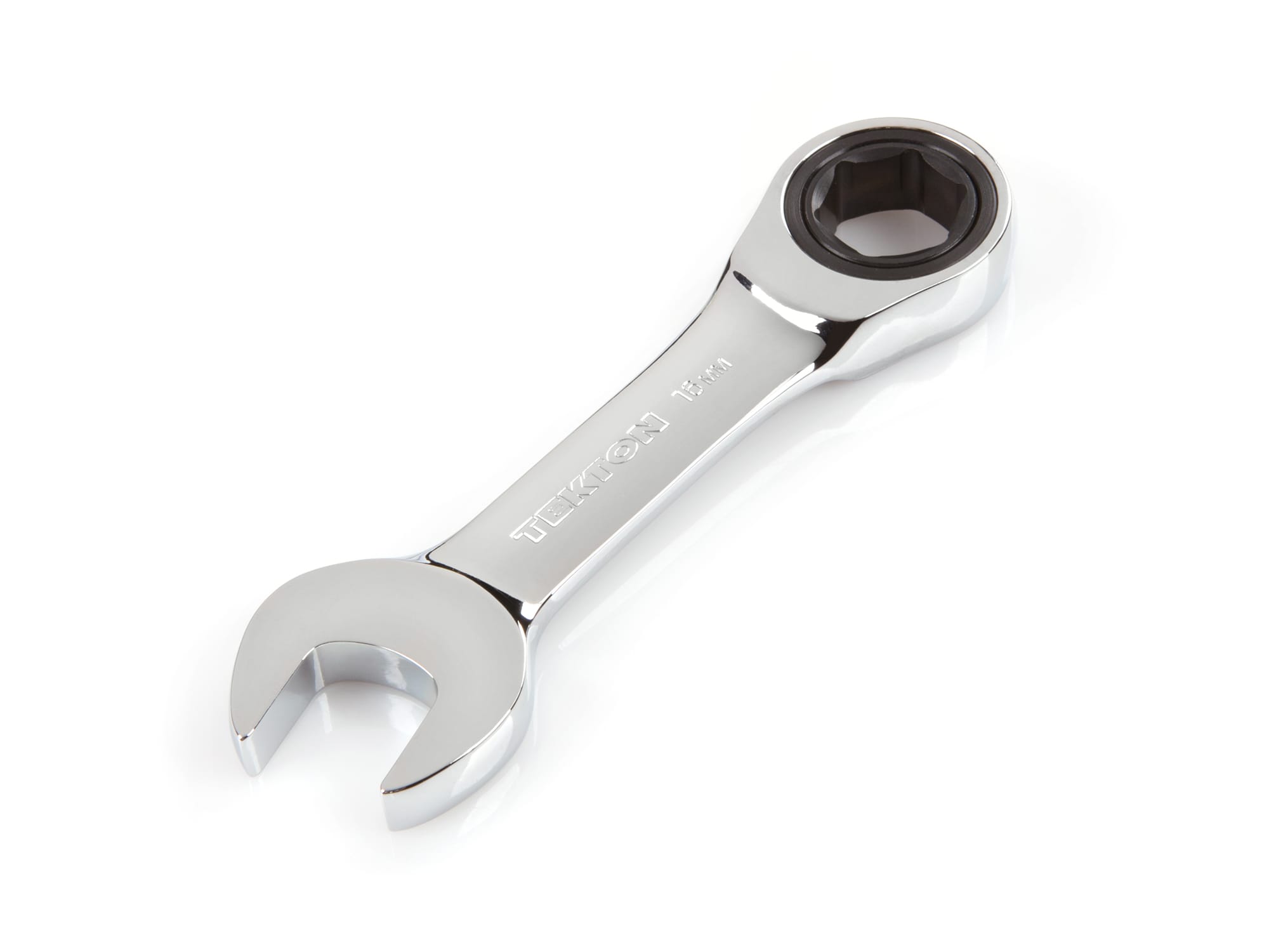 TEKTON 16 mm Stubby Ratcheting Combination Wrench