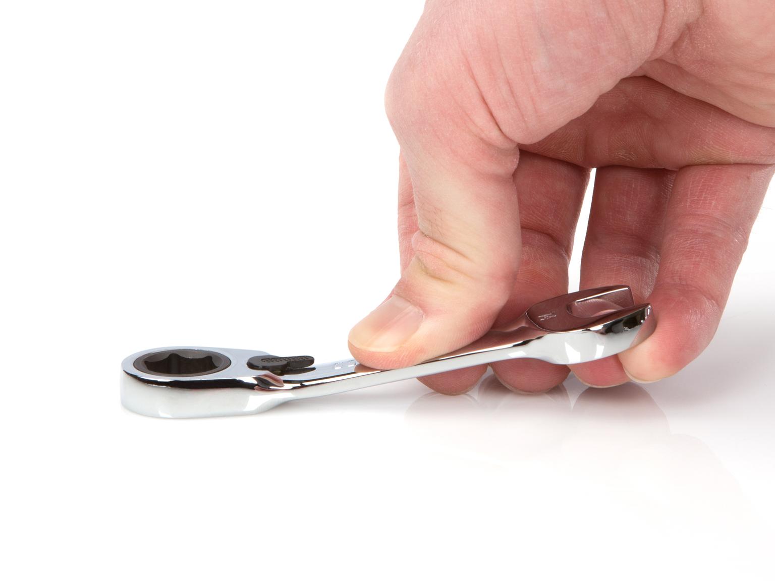 Tekton 9/16 inch ratcheting combination wrench. Item #WRN51011