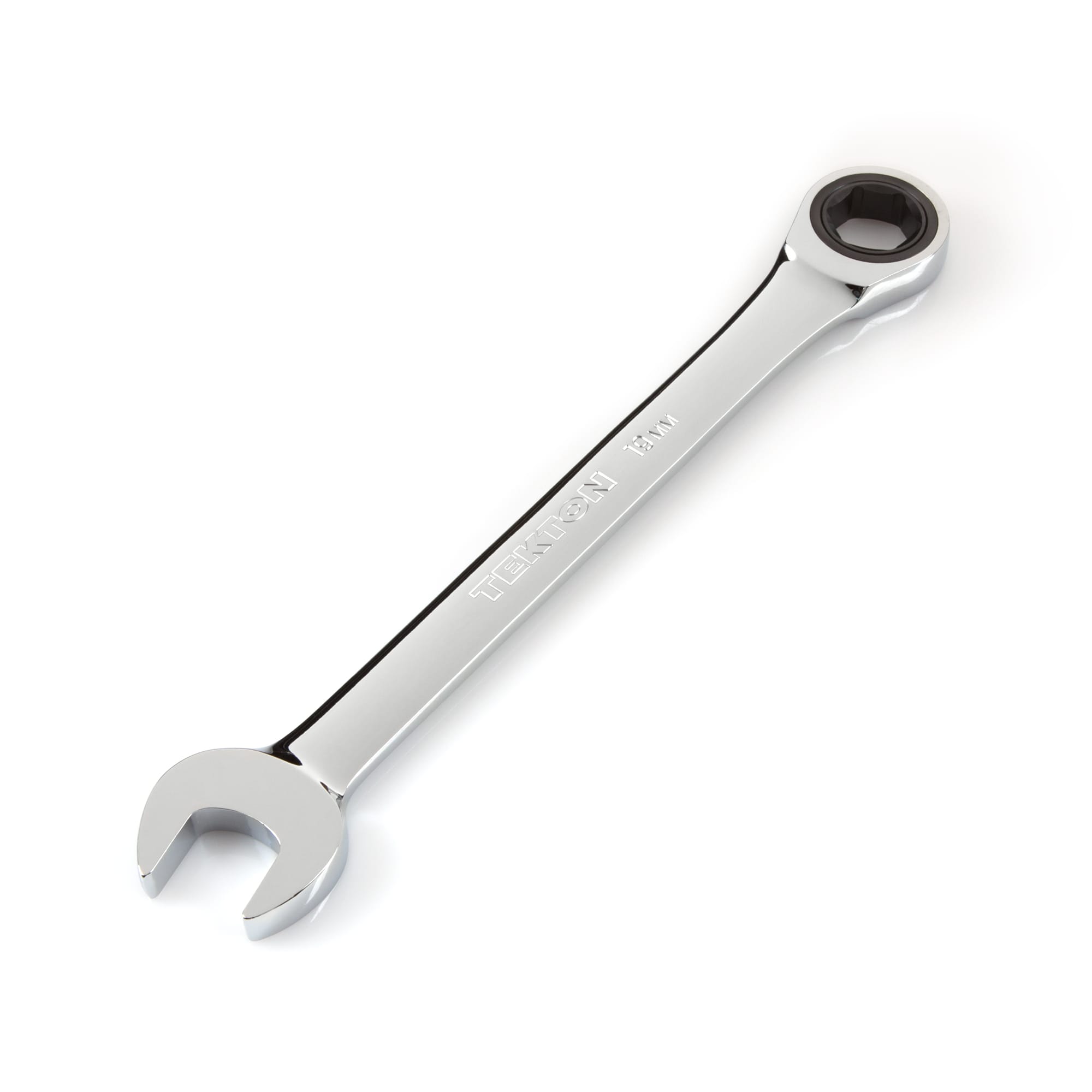 19 mm Ratcheting 6-Point Combination Wrench | TEKTON | WRN53119
