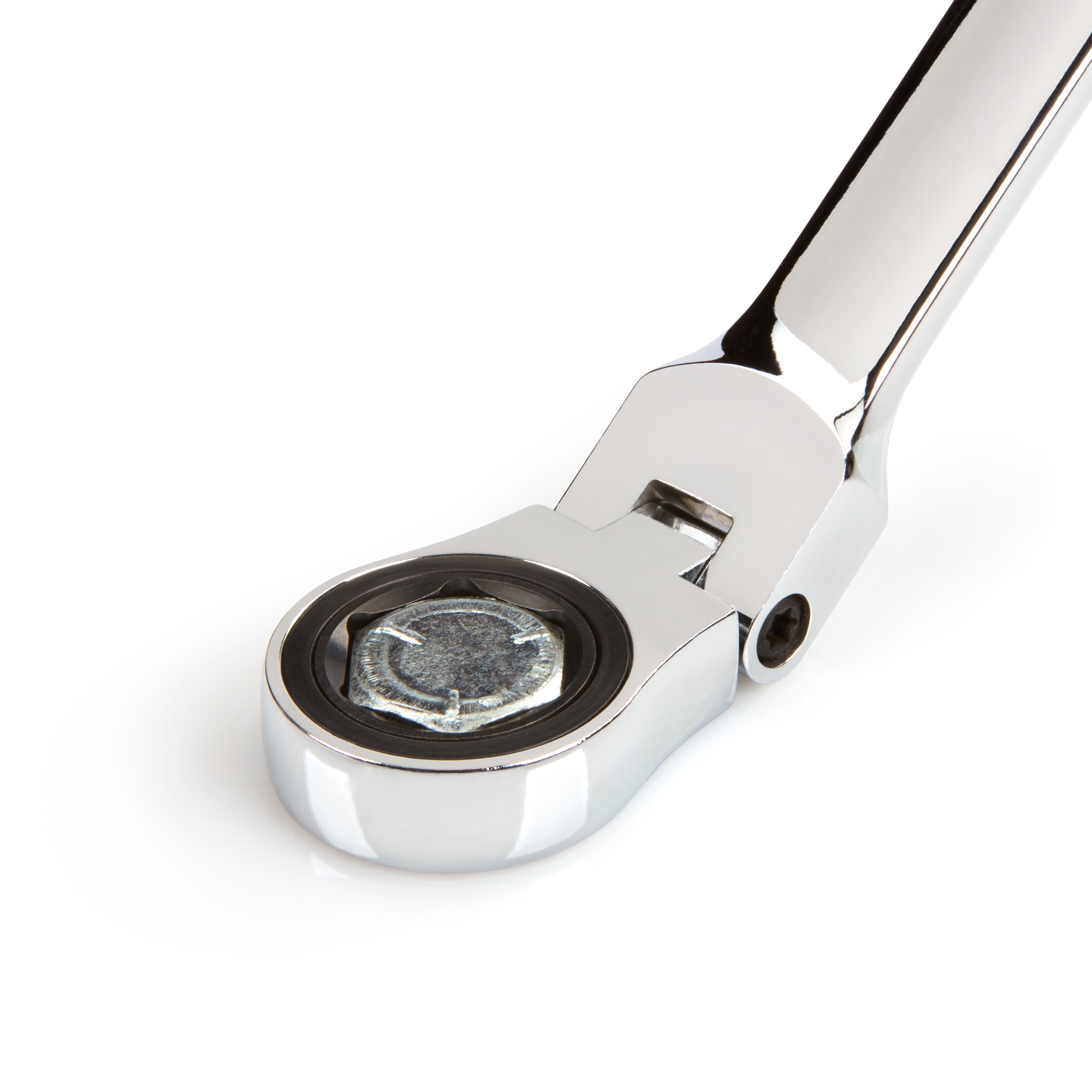 5/16 Inch Flex Ratcheting Combination Wrench. 6-point box end and 72-tooth ratchet. WRN57006.