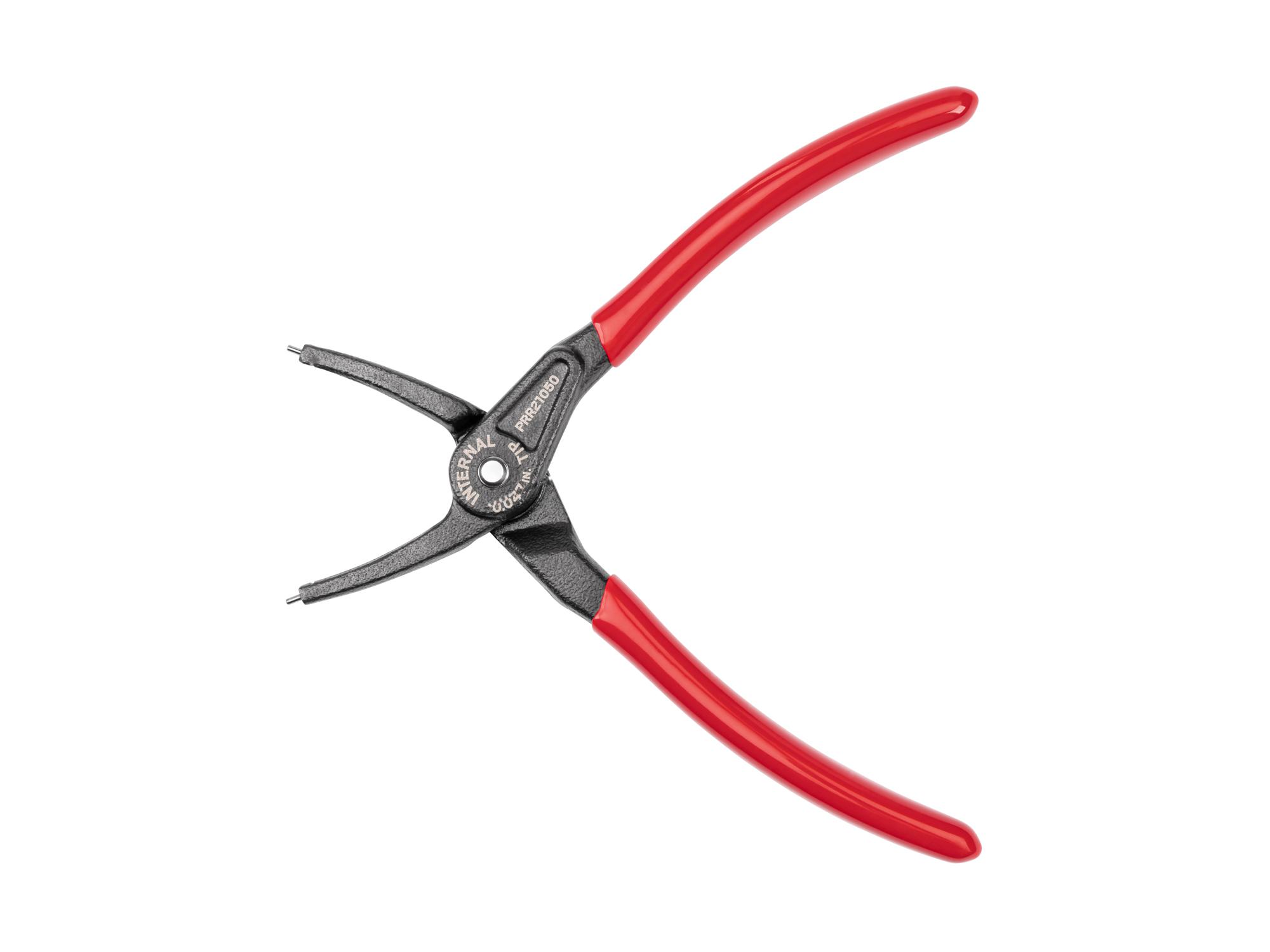 Back view of Tekton 5 inch retaining ring pliers. Item #PRR21050