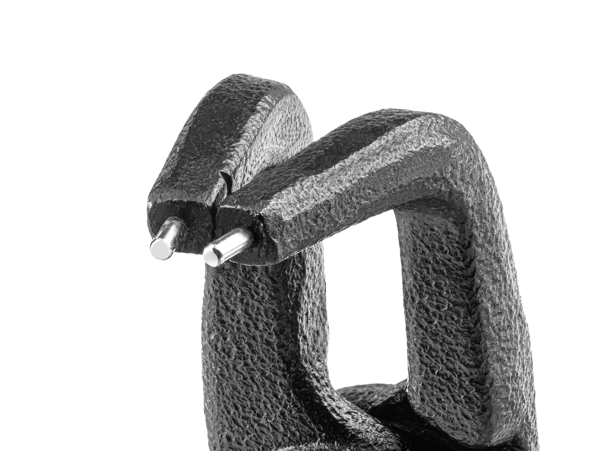 Closed top front-right angle view of Tekton 5 inch retaining ring pliers. Item #PRR21055