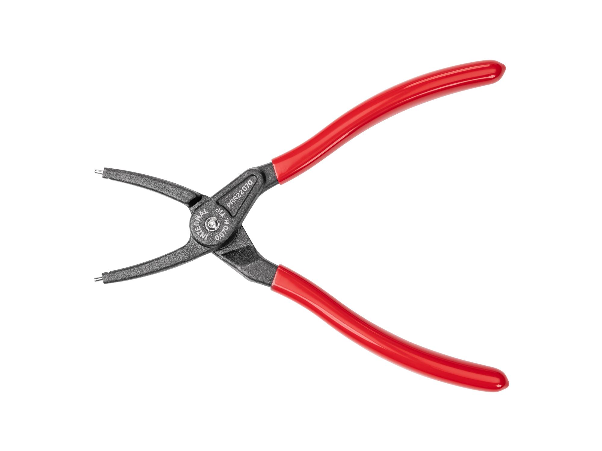 Back view of Tekton 7 inch retaining ring pliers. Item #PRR22070