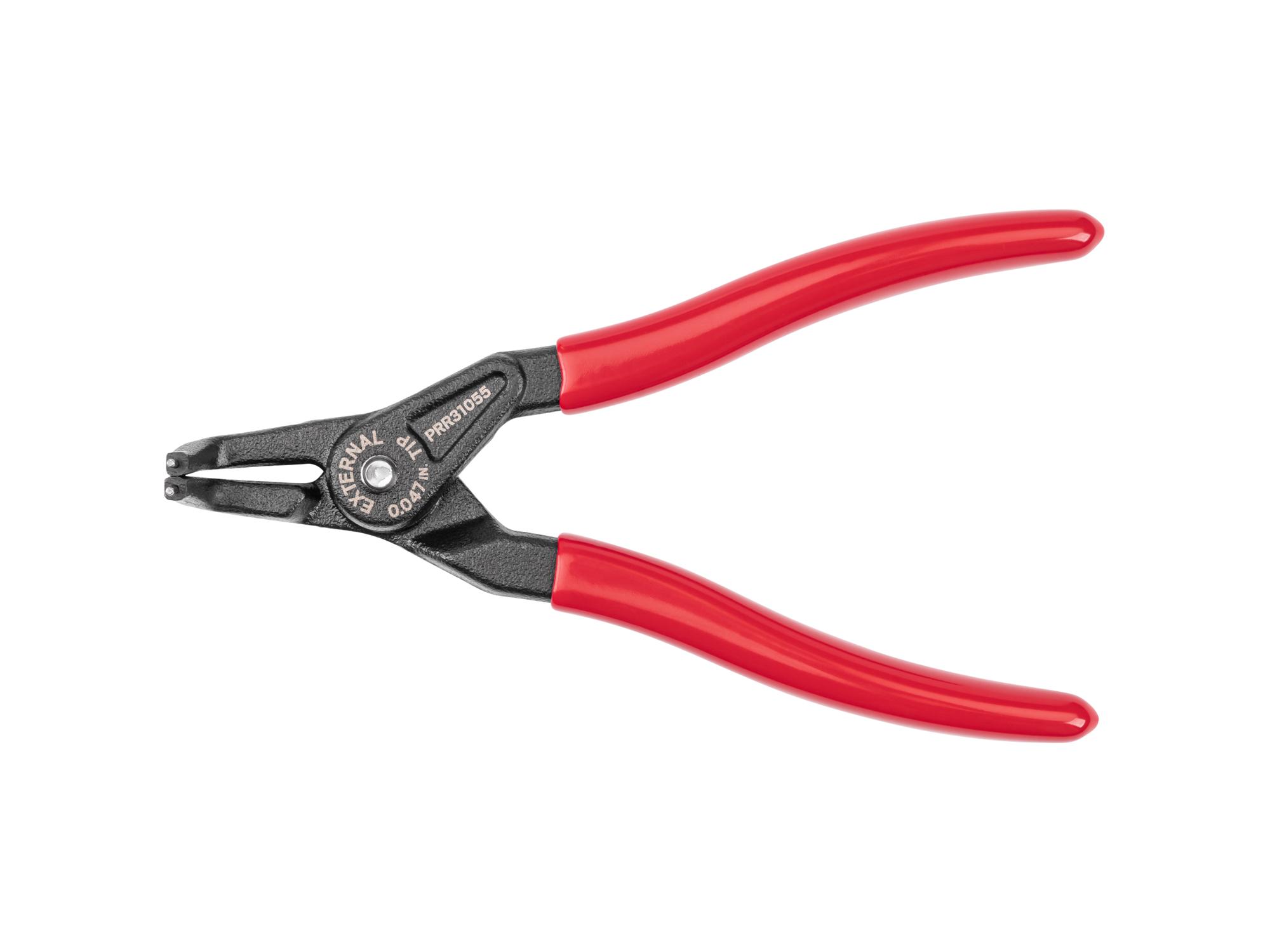 Back view of Tekton 5 inch retaining ring pliers. Item #PRR31055
