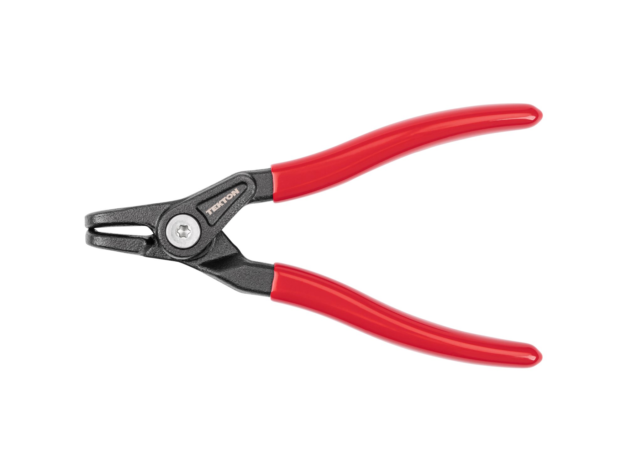 Front view of Tekton 5 inchh (0.047 inch tips) retaining ring pliers set. Item #PRR31055