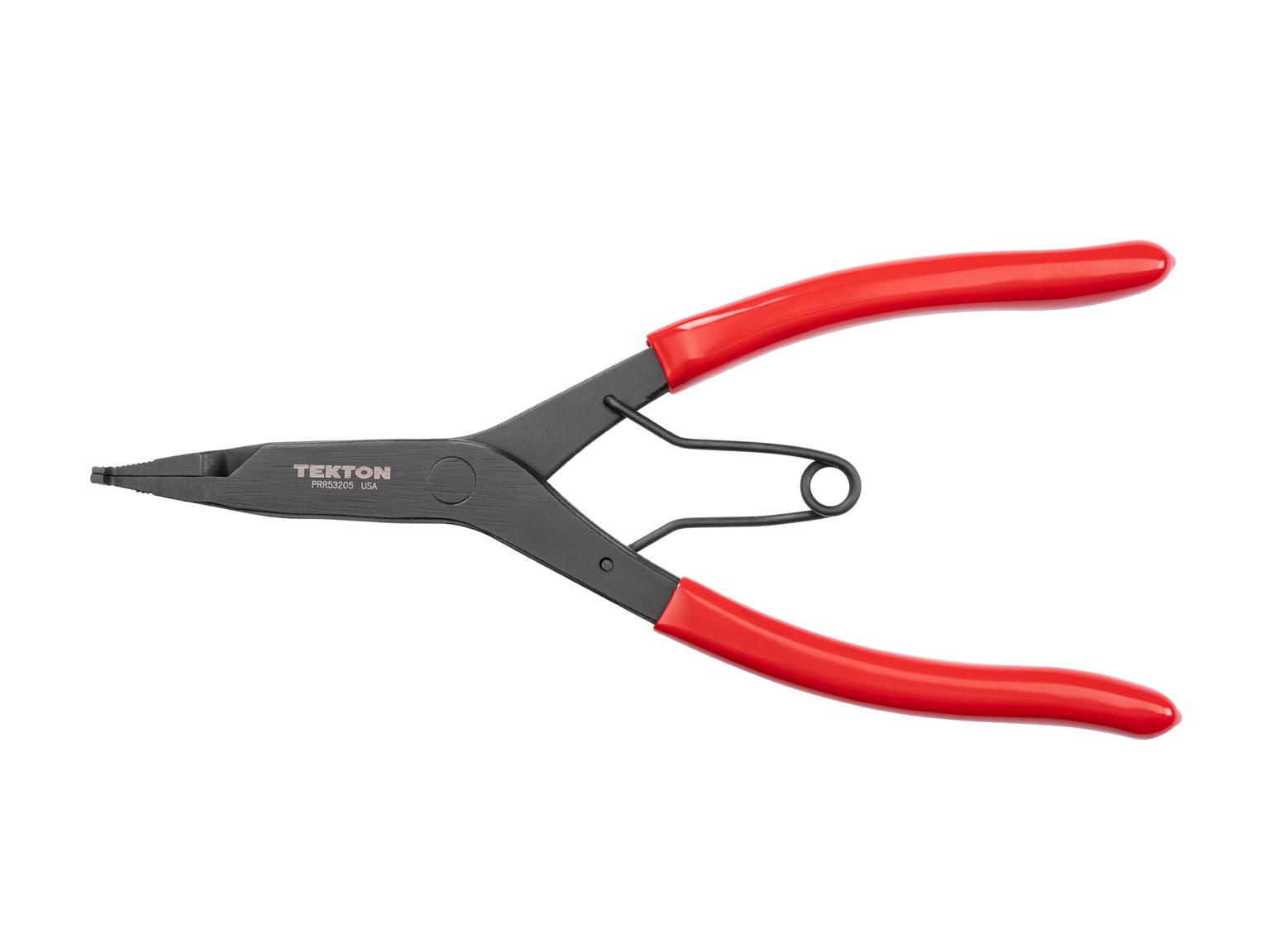 TEKTON 9 Inch 90-Degree Tip Lock Ring Pliers