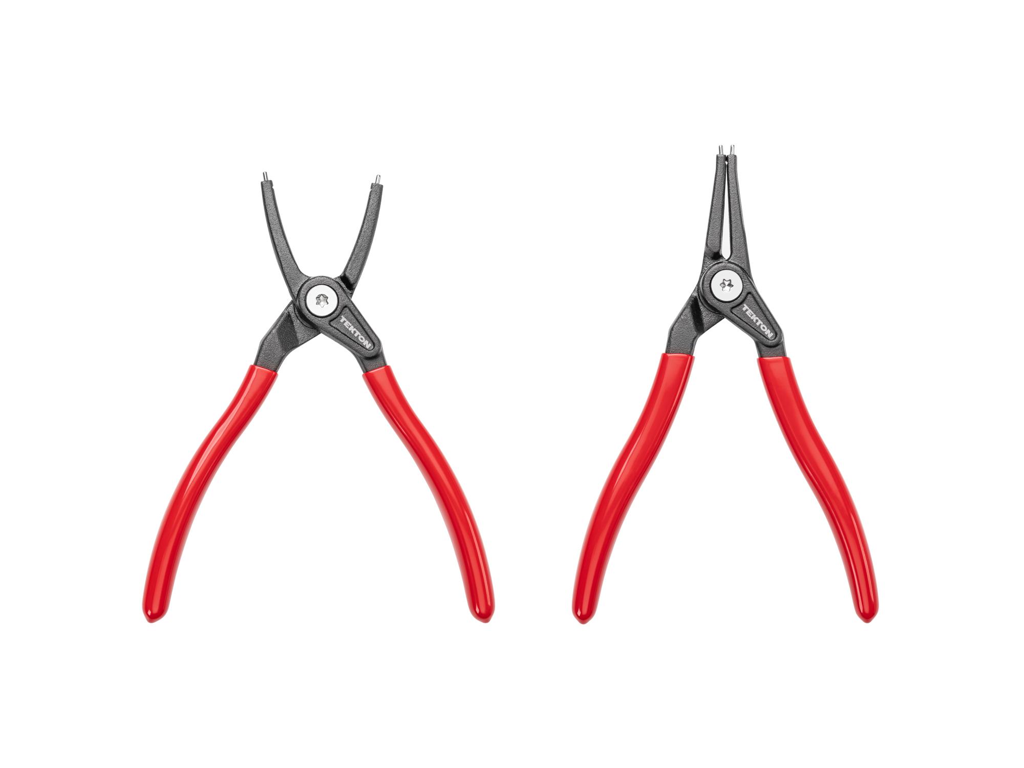 7 Inch Internal and External Retaining Ring Pliers Set (2-Piece)