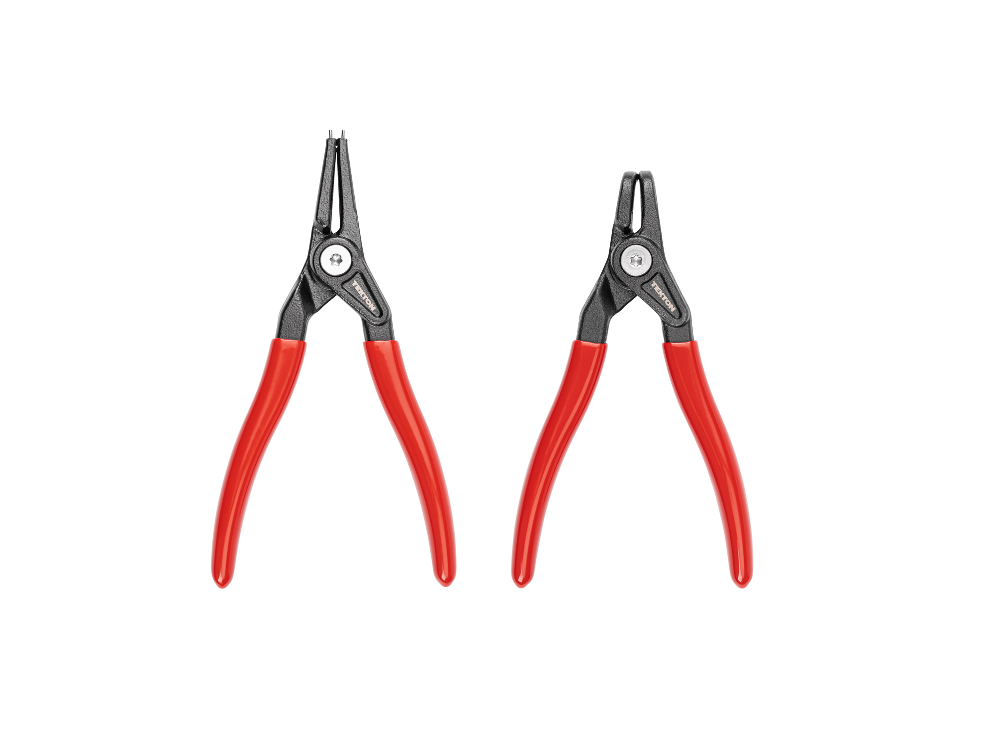 TEKTON 5 Inch External Retaining Ring Pliers Set, 2-Piece (0.047 in. Tips)