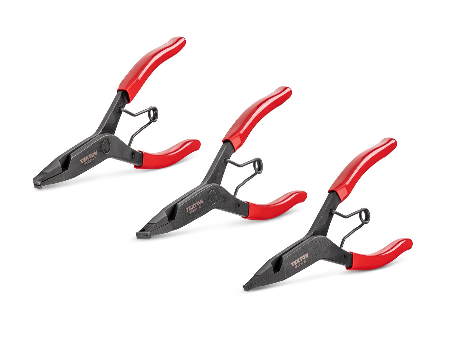 TEKTON 9 Inch Lock Ring Pliers Set (3-Piece)
