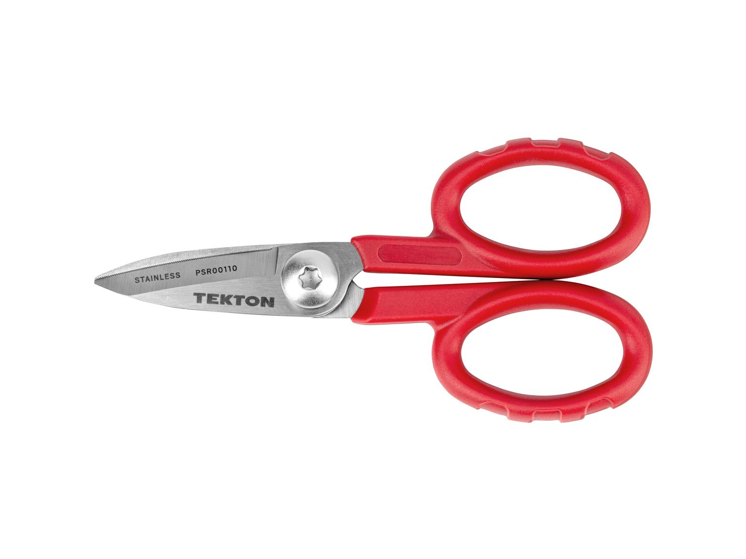 Front view of Tekton scissors. Item #PSR00110