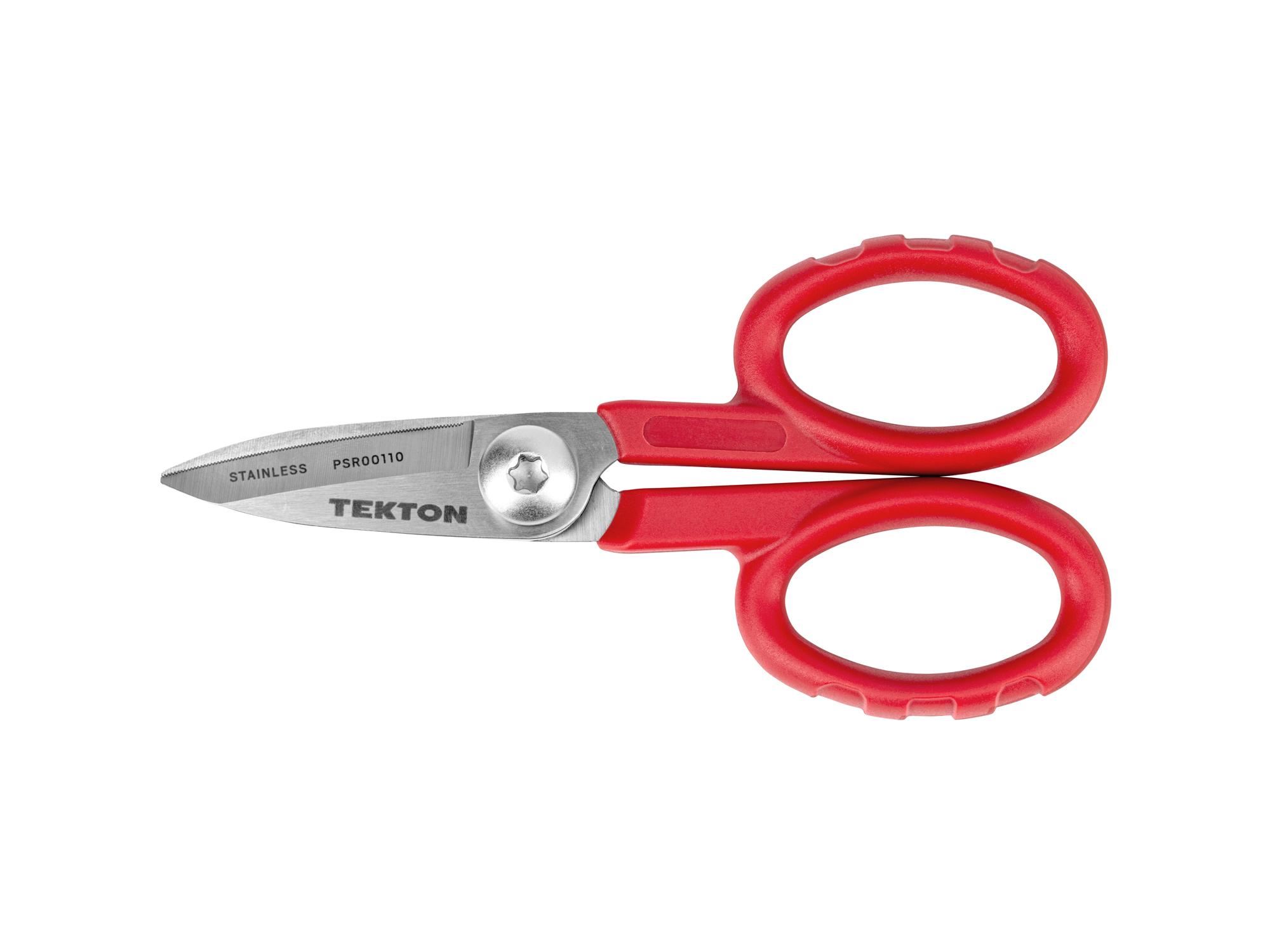 Front view of Tekton scissors. Item #PSR00110