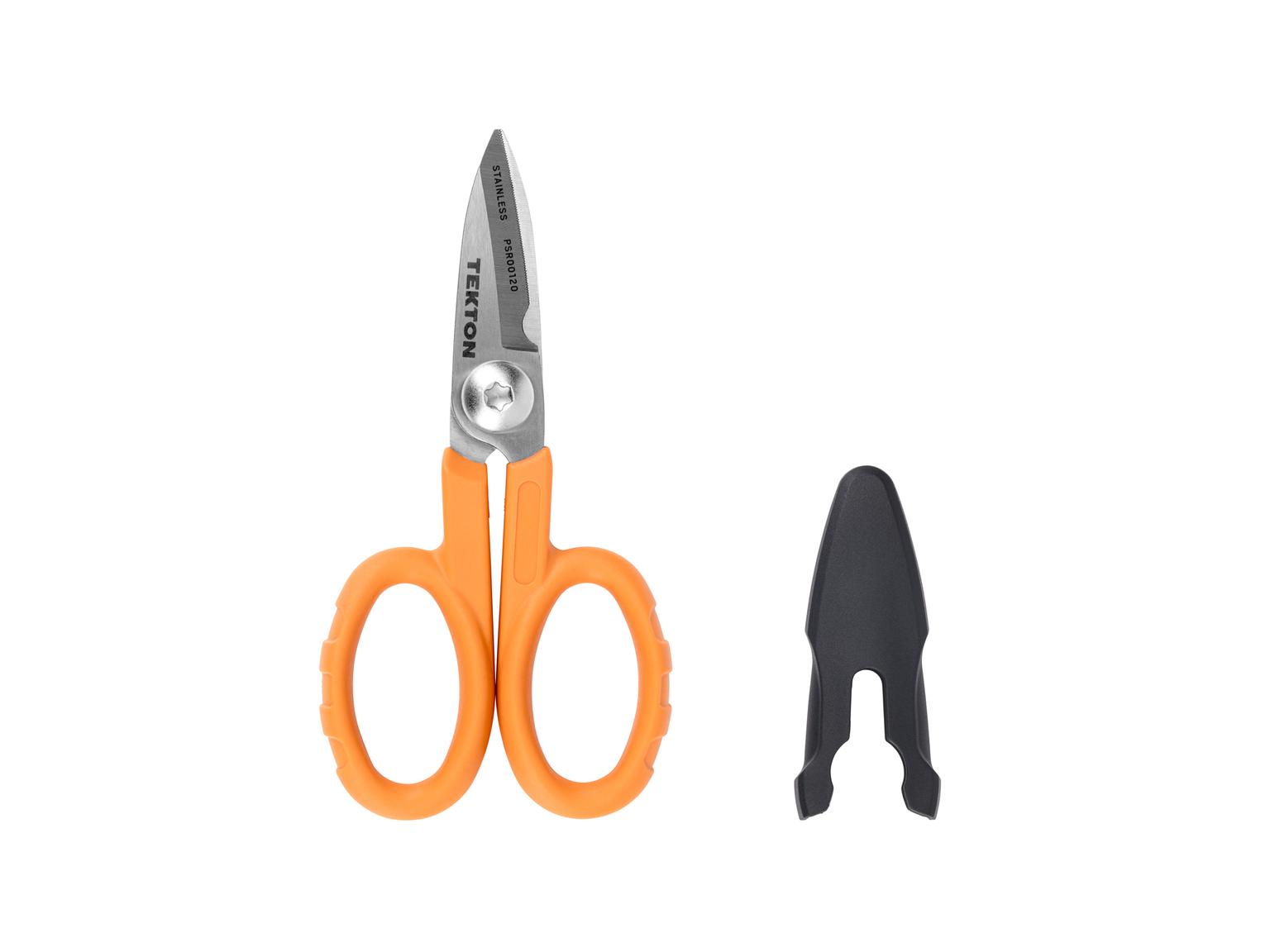Laid out contents of Tekton scissors. Item #PSR00120