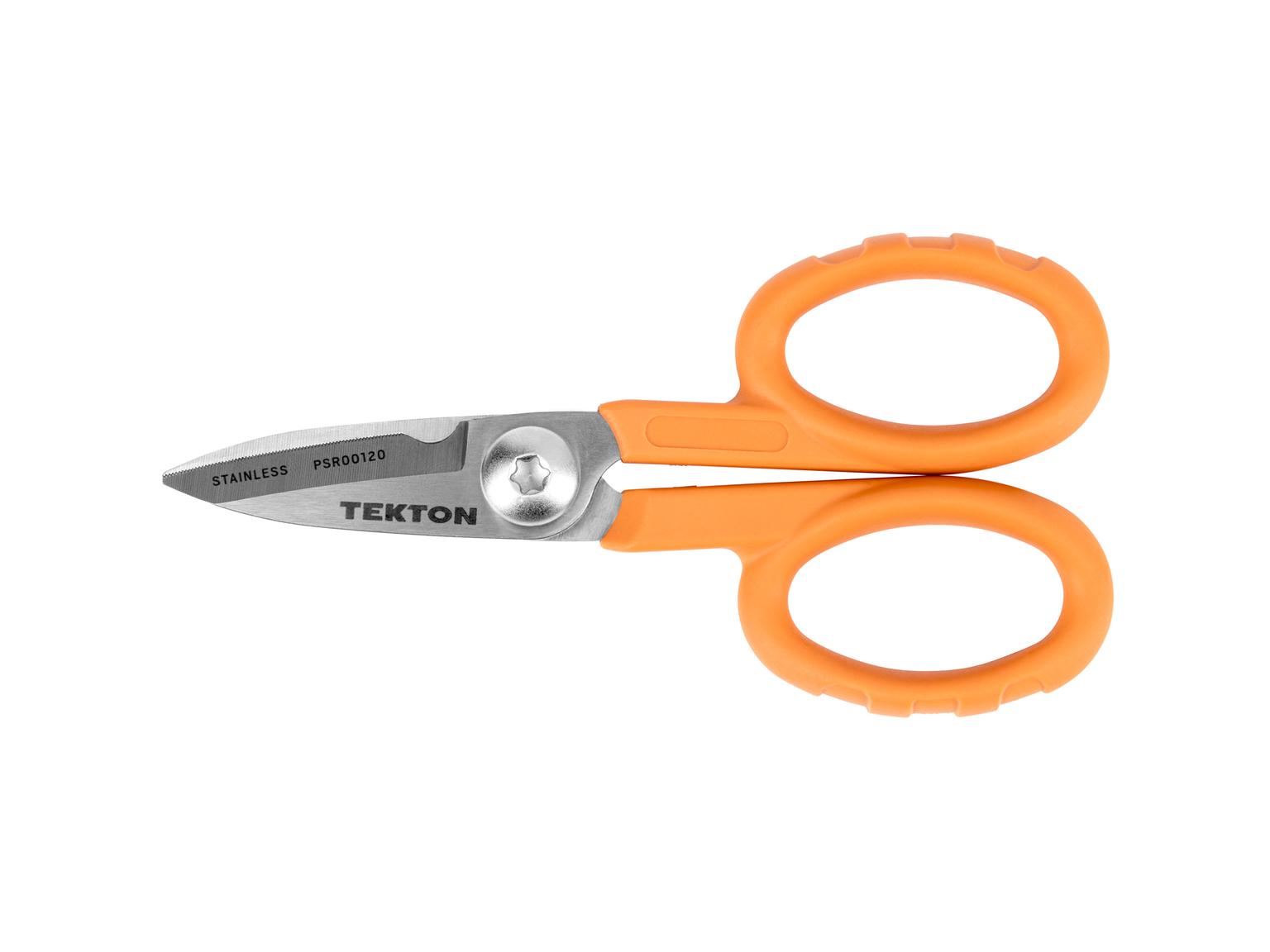 Front view of Tekton scissors. Item #PSR00120