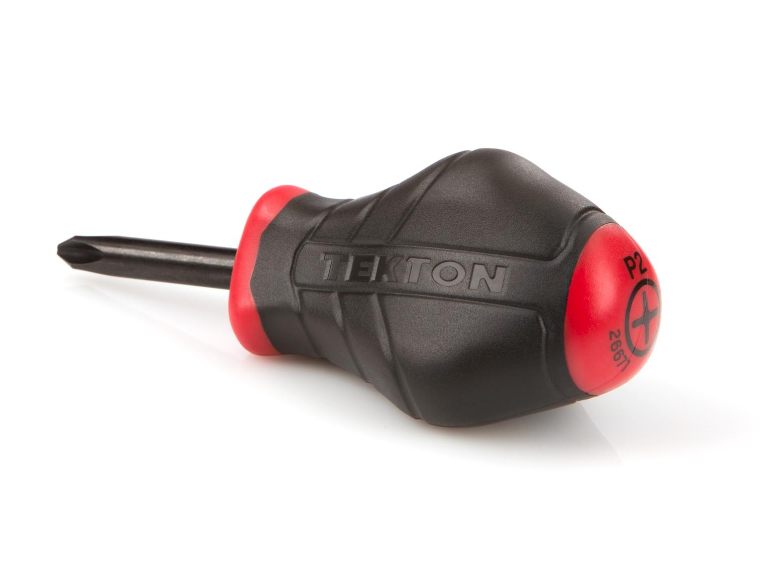 Back angle view of Tekton screwdriver. Item #26671