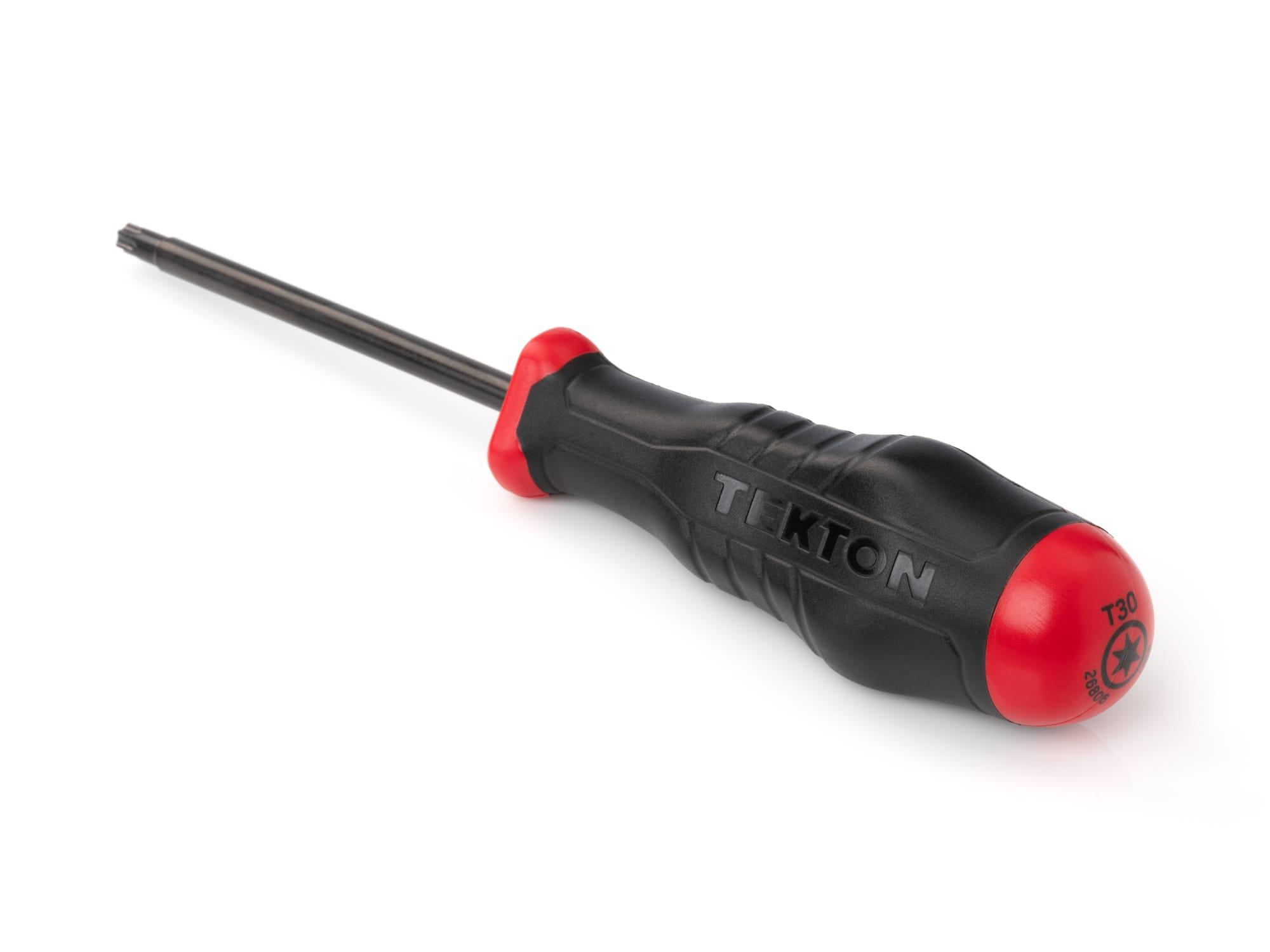 Back angle view of Tekton 4 inch screwdriver. Item #26806