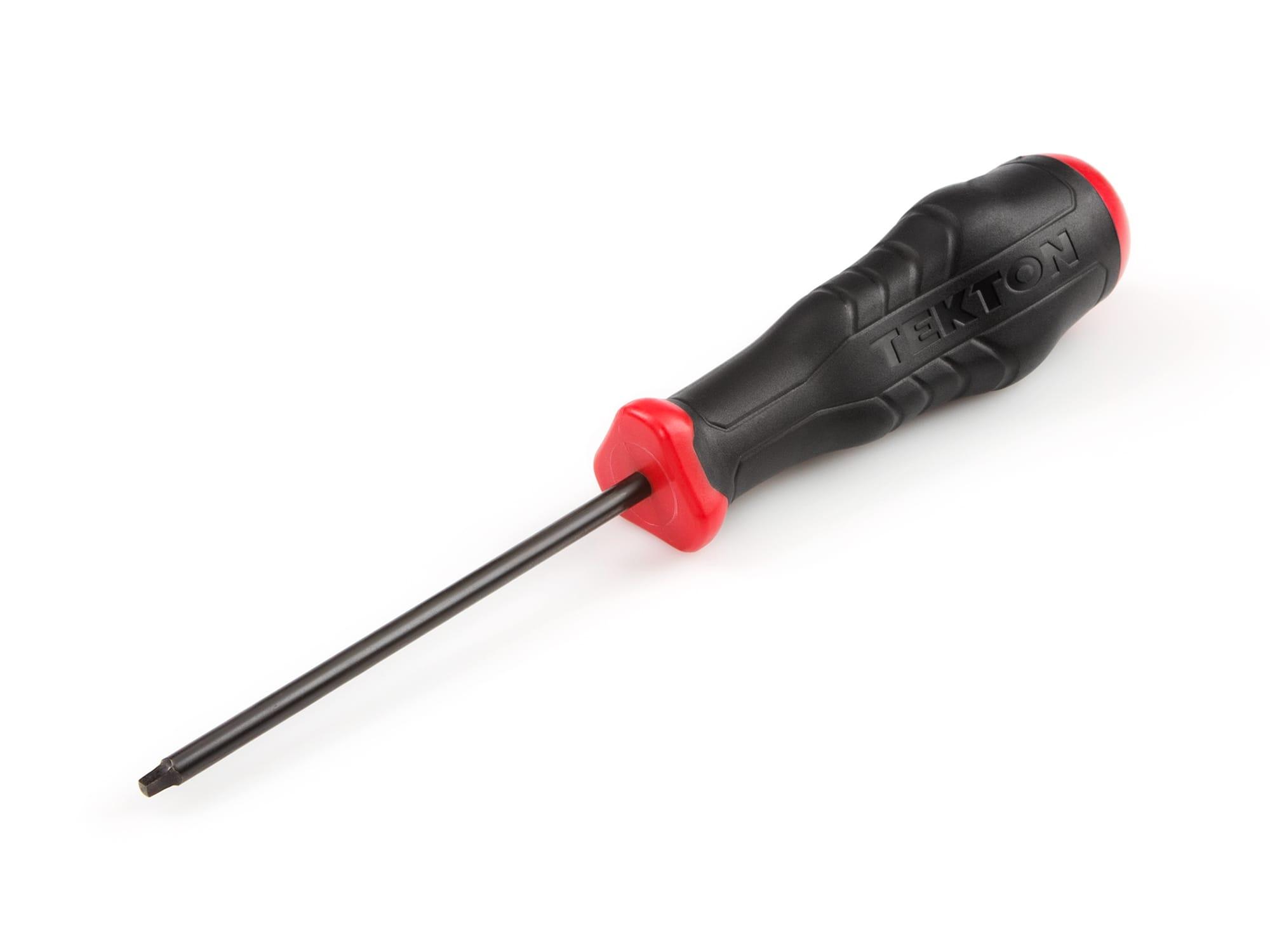 Front-right angle view of Tekton 4 inch screwdriver. Item #26821