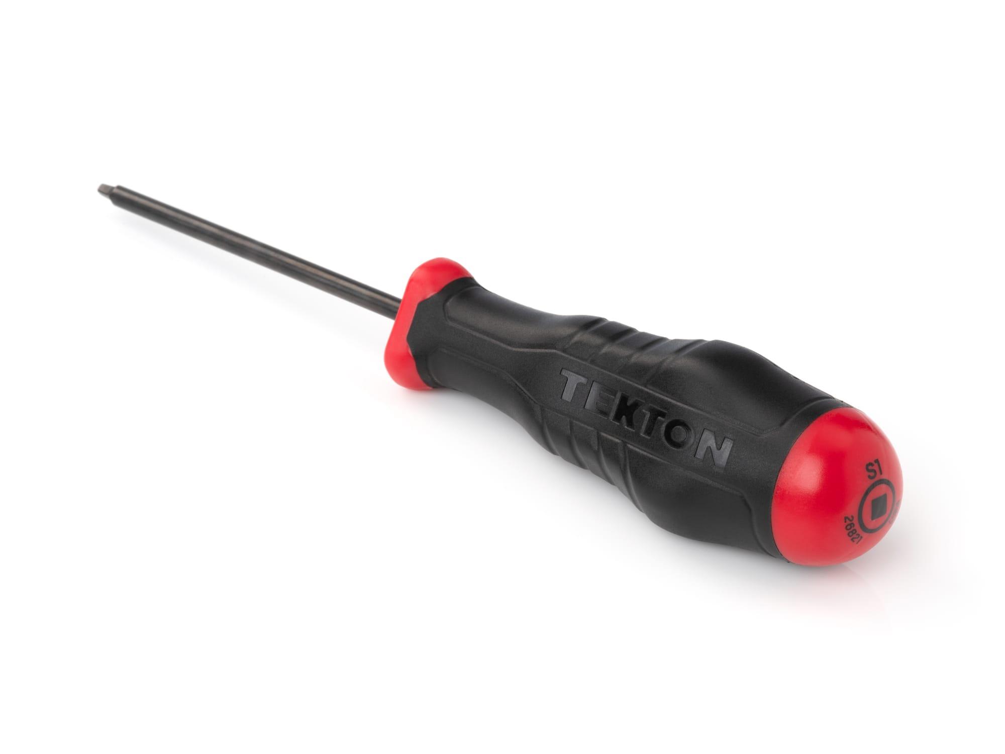 Back angle view of Tekton 4 inch screwdriver. Item #26821