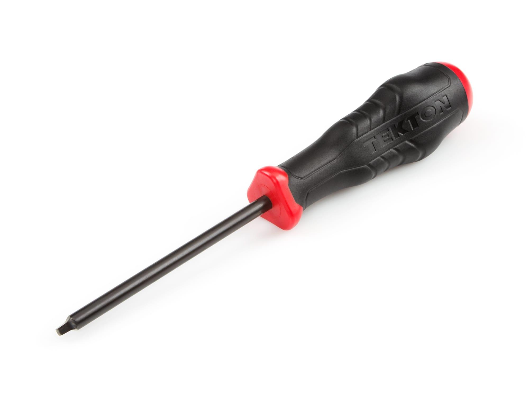 Front-right angle view of Tekton s2 screwdriver set. Item #26822