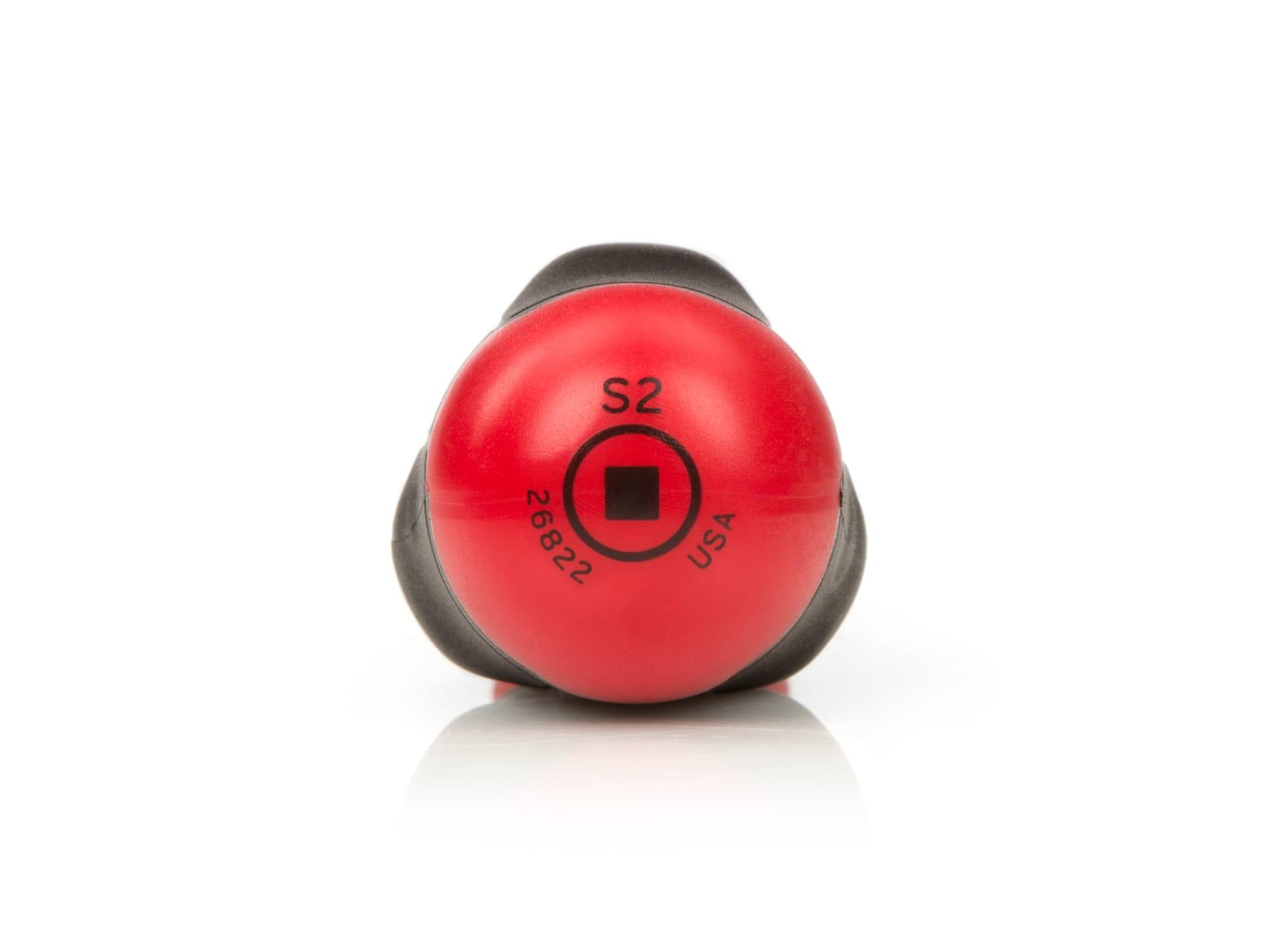 Back view of Tekton s2 screwdriver set. Item #26822