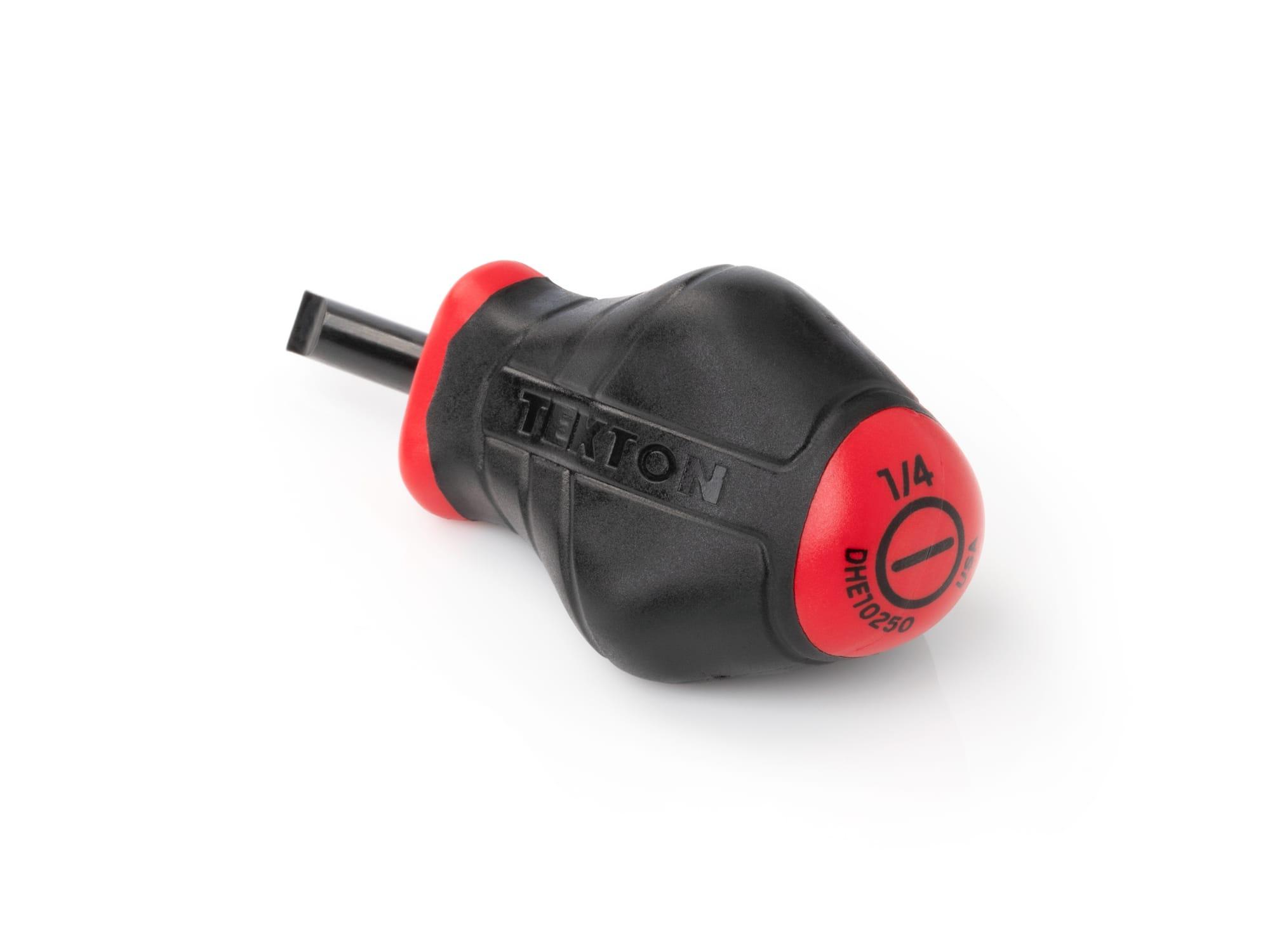 Back angle view of Tekton 1 1/2 inch screwdriver. Item #DHE10250