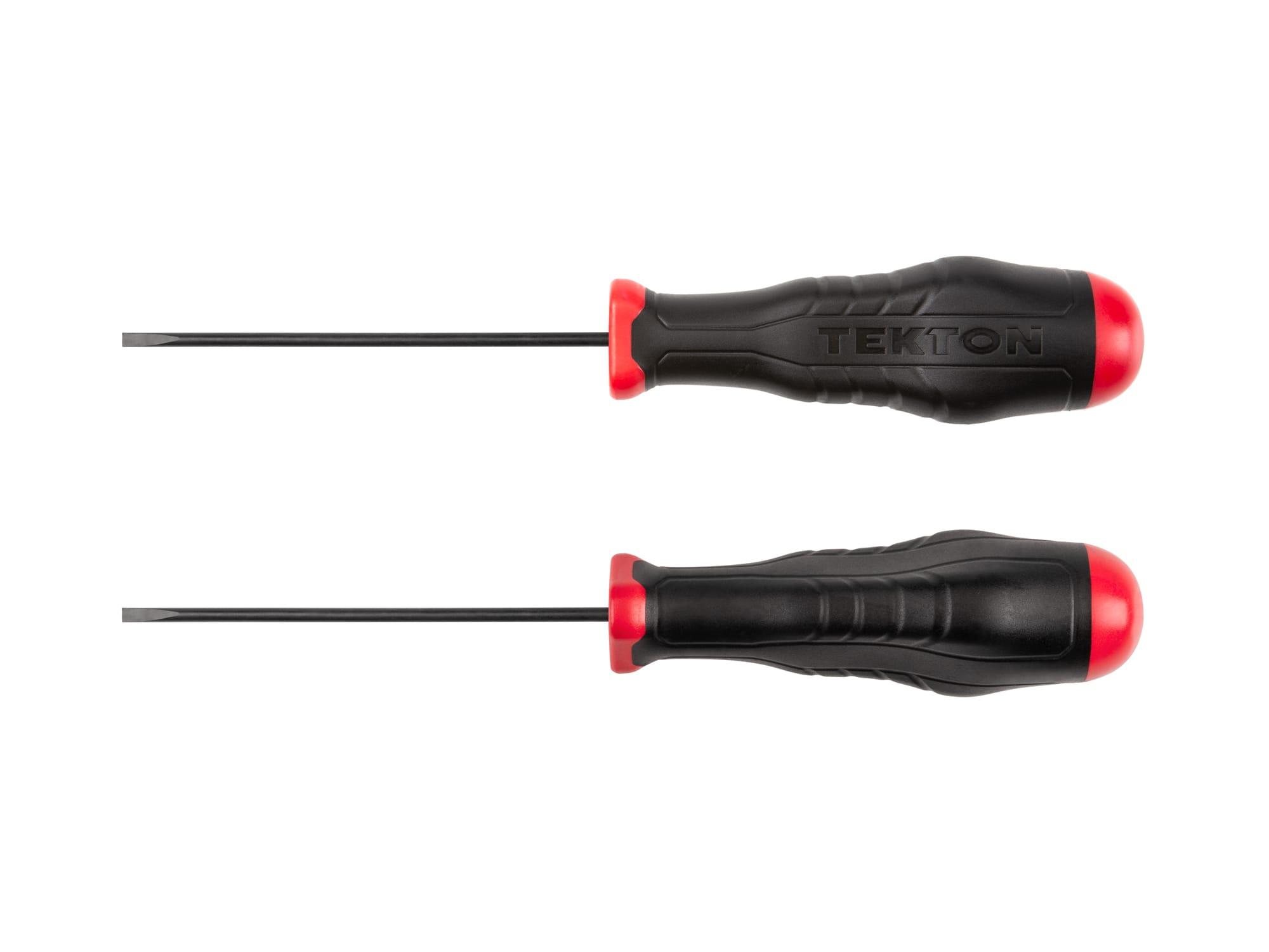 Side view of Tekton 4 inch screwdriver. Item #DHE11125