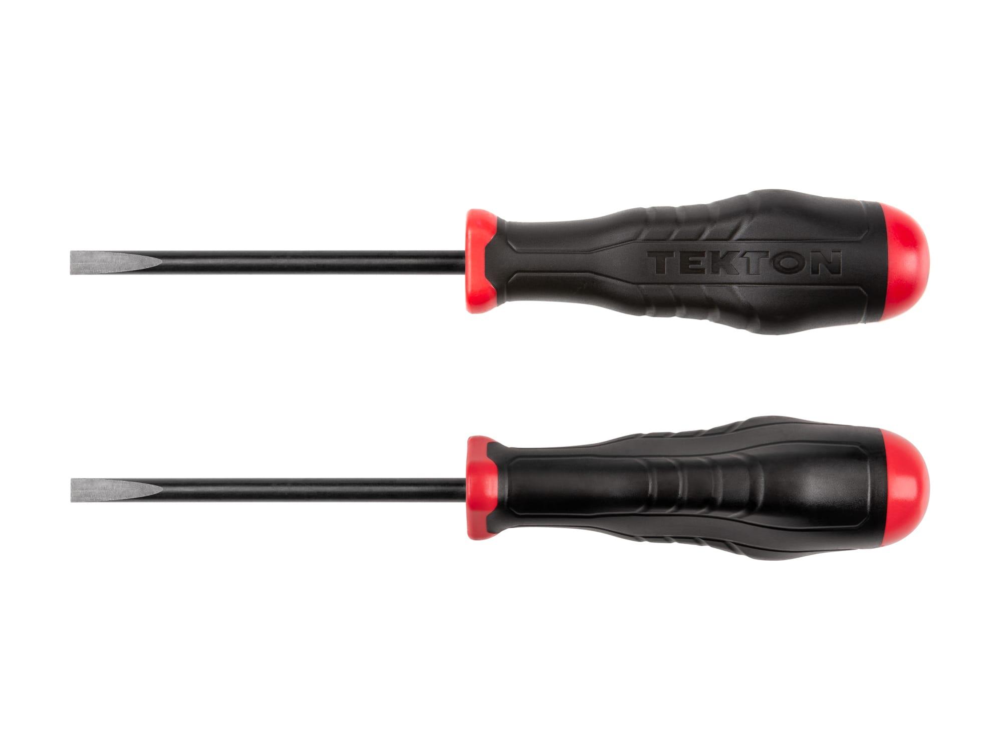 Side view of Tekton 4 inch screwdriver. Item #DHE11250