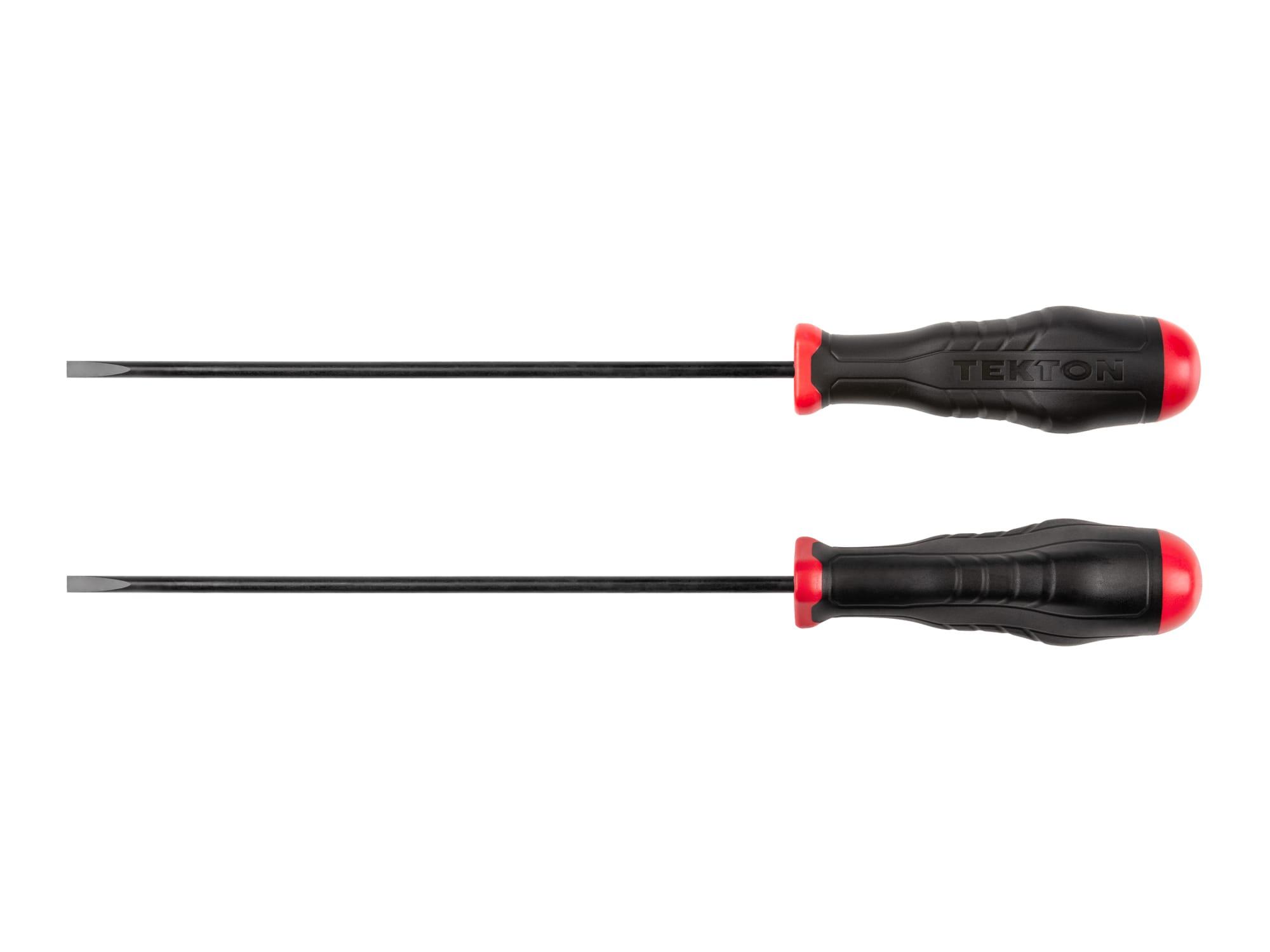 Side view of Tekton 8 inch screwdriver. Item #DHE14188