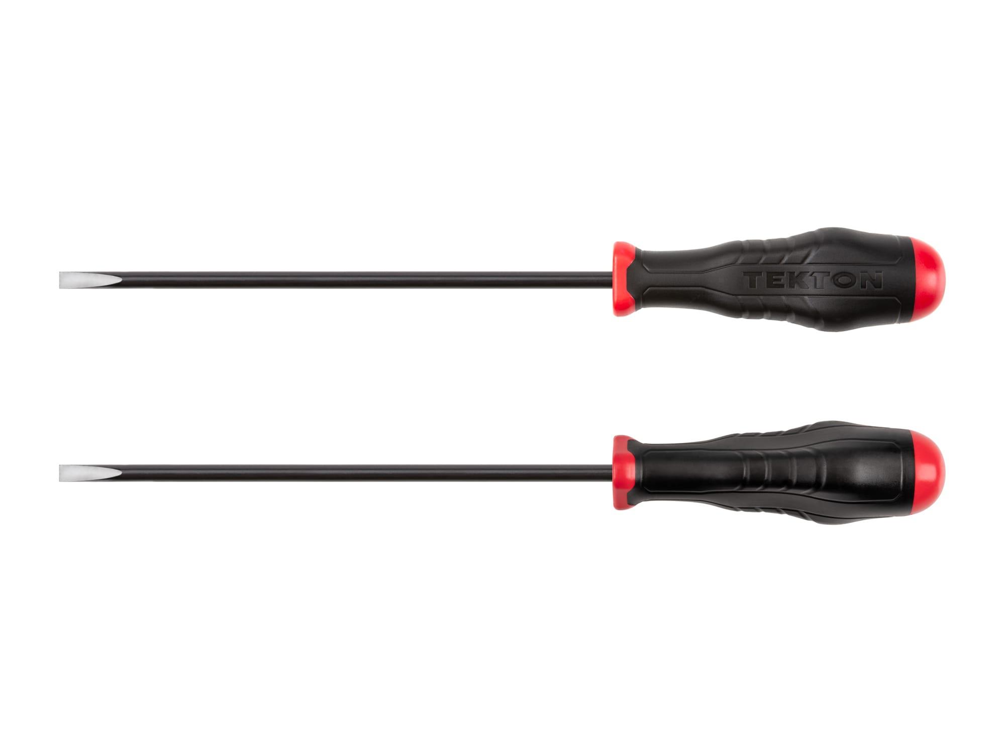 Side view of Tekton 8 inch screwdriver. Item #DHE14250