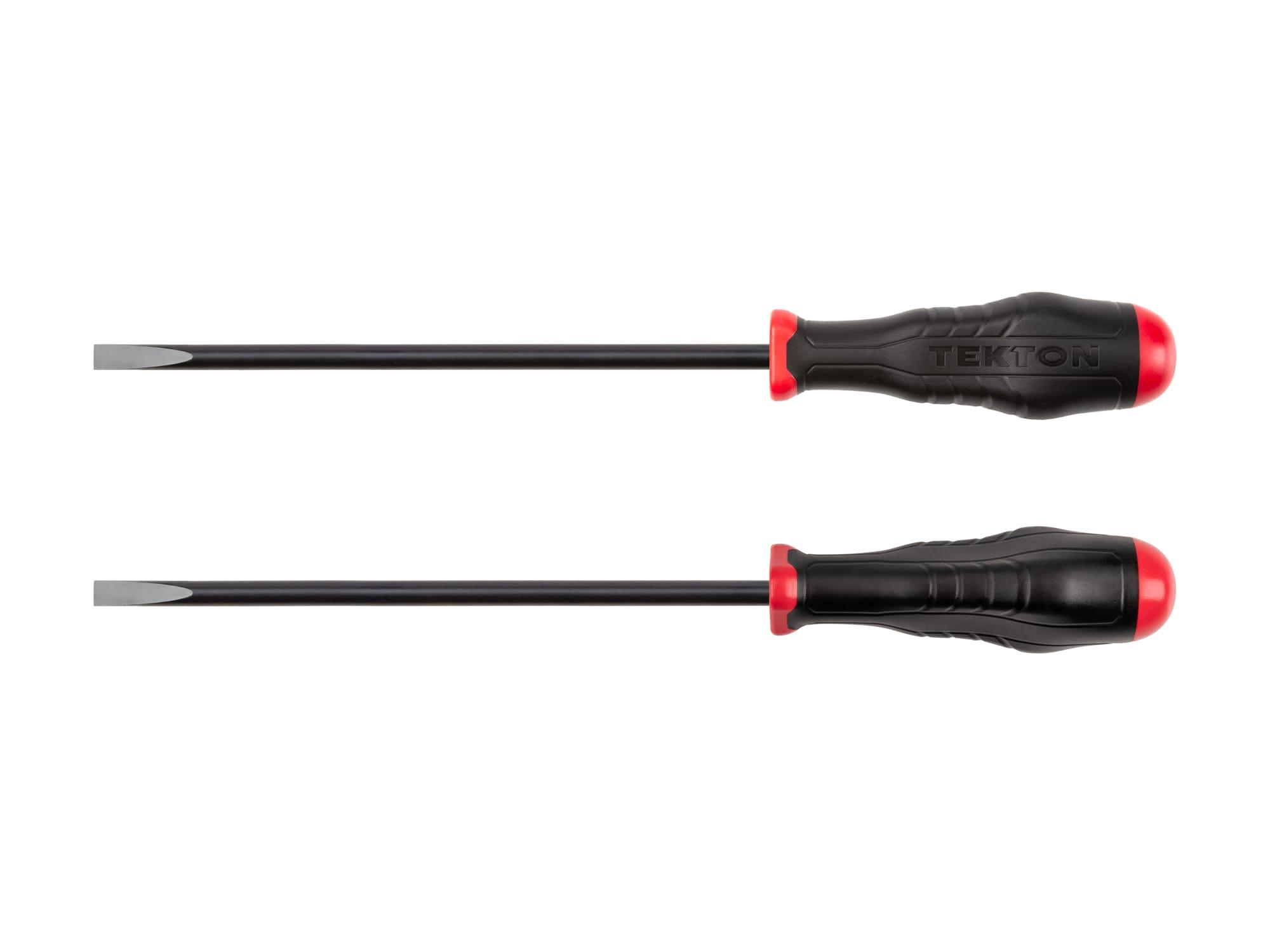 Side view of Tekton 5/16 inch screwdriver. Item #DHE14313