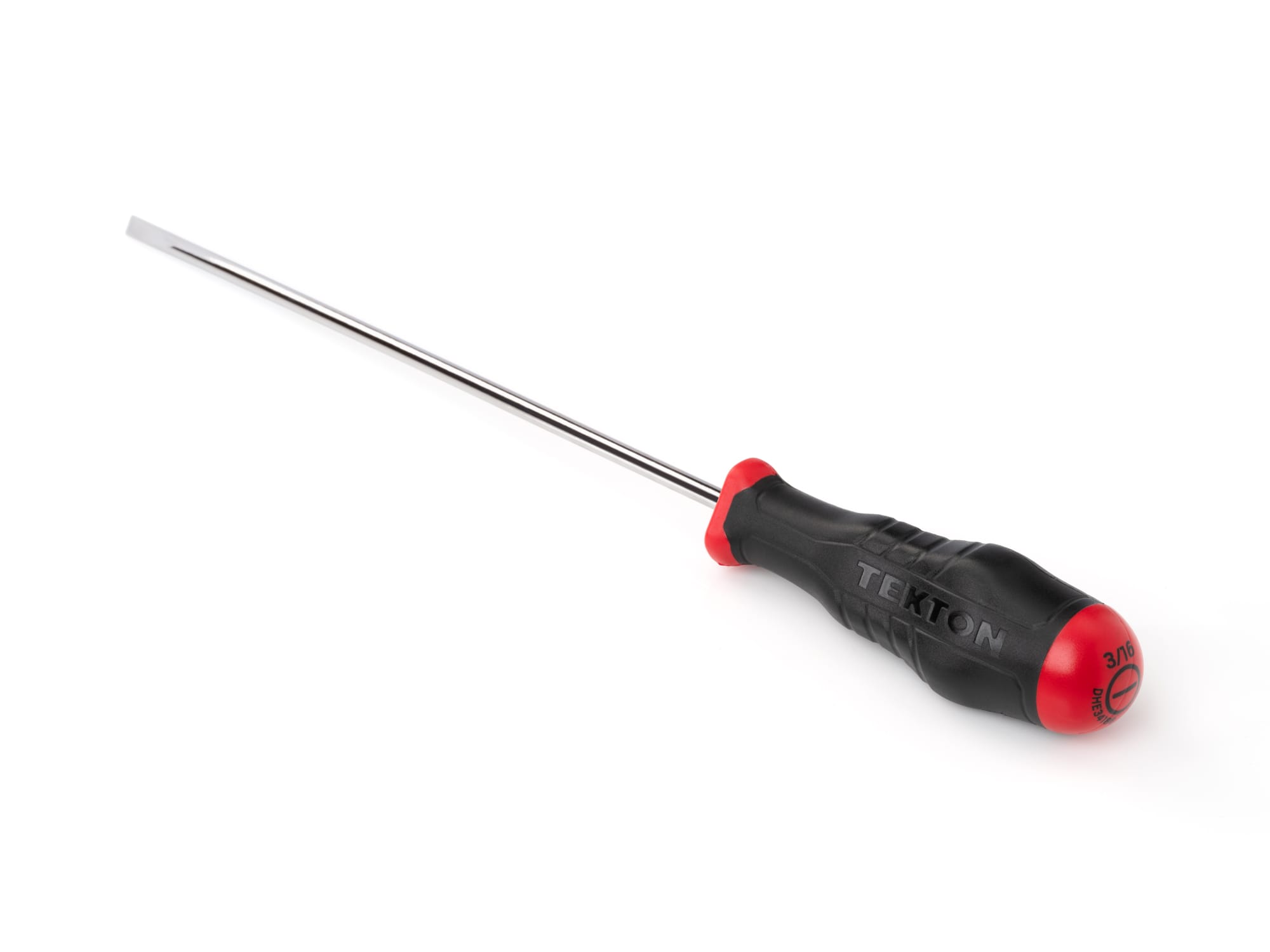 TEKTON Long 3/16 Inch Slotted High-Torque Screwdriver