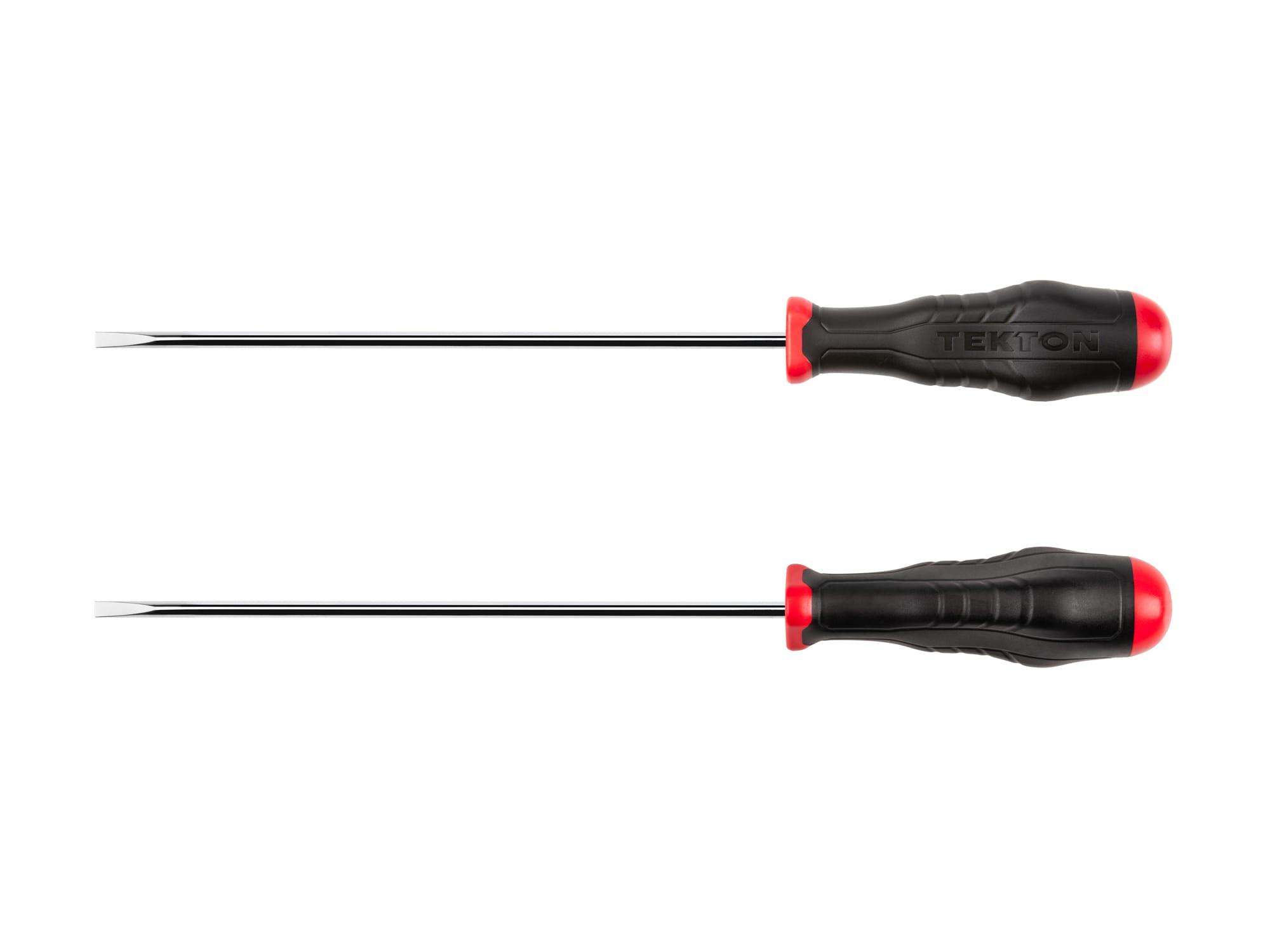 Side view of Tekton 8 inch screwdriver. Item #DHE34188