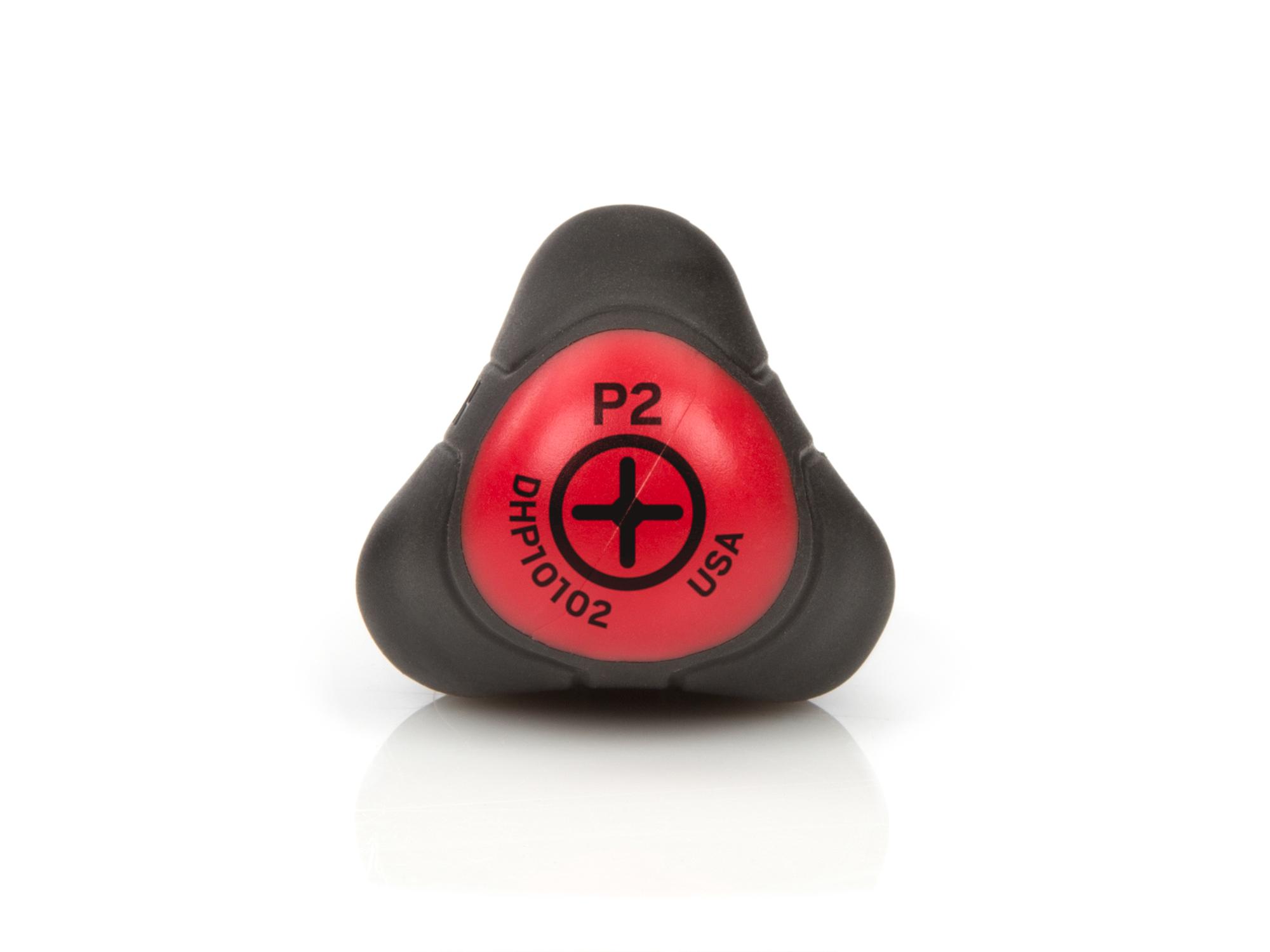 Back view of Tekton #2 screwdriver set. Item #DHP10102