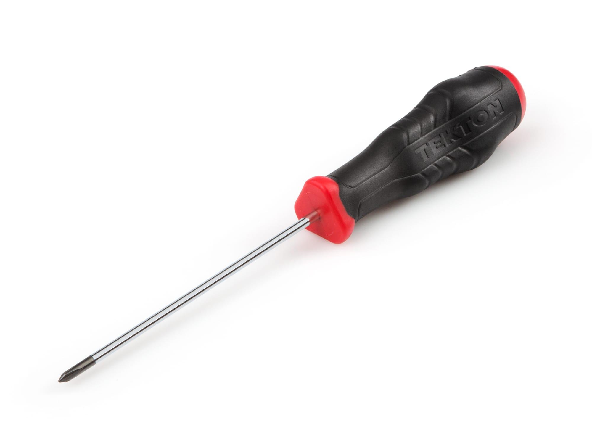 Front-right angle view of Tekton screwdriver. Item #DHP31000