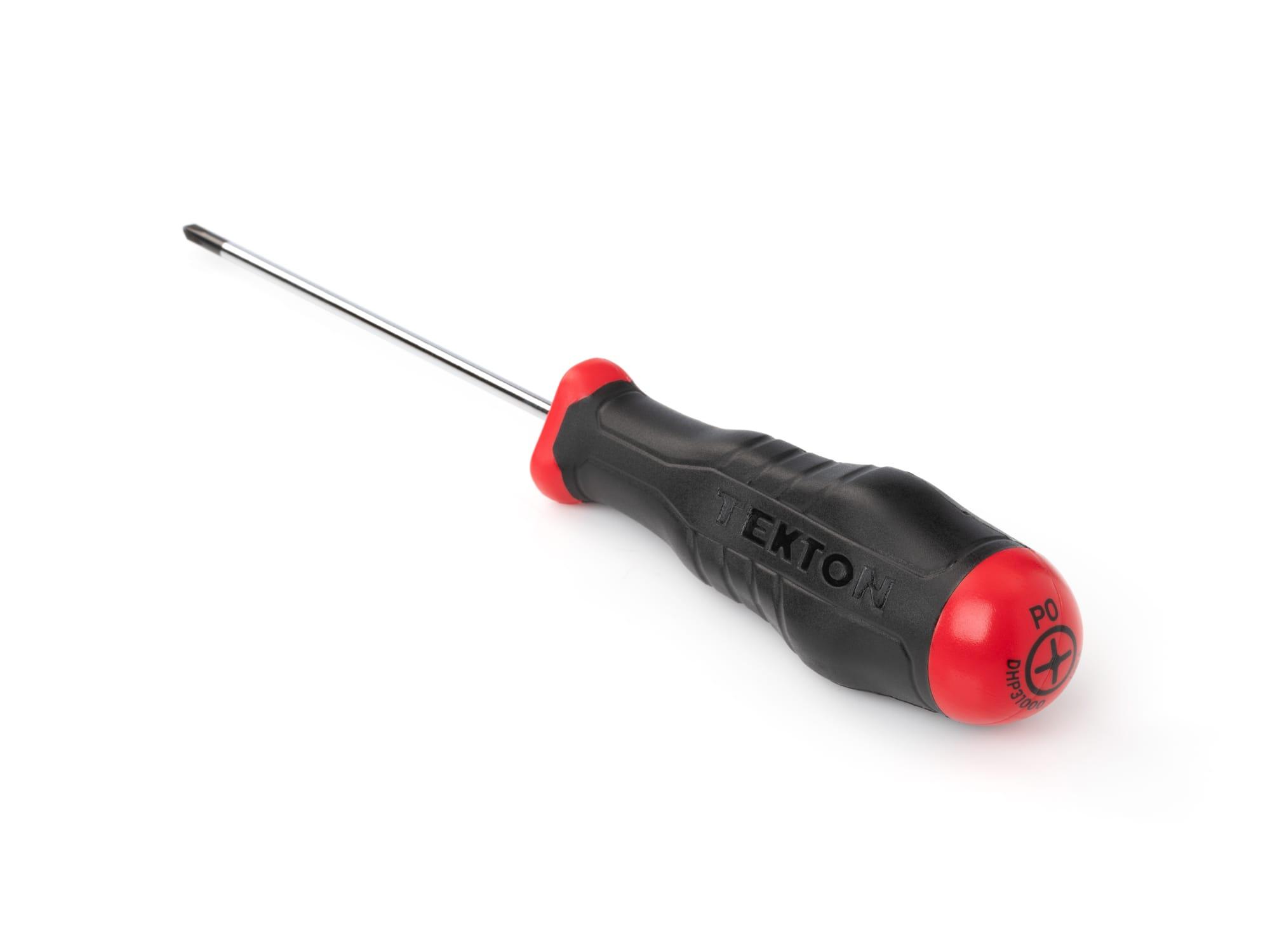 Back angle view of Tekton screwdriver. Item #DHP31000