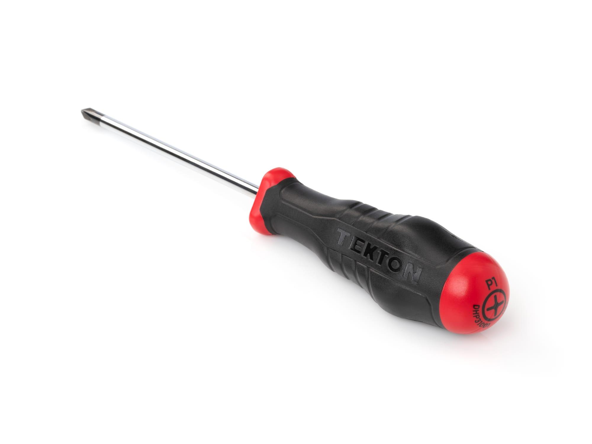Back angle view of Tekton screwdriver. Item #DHP31001